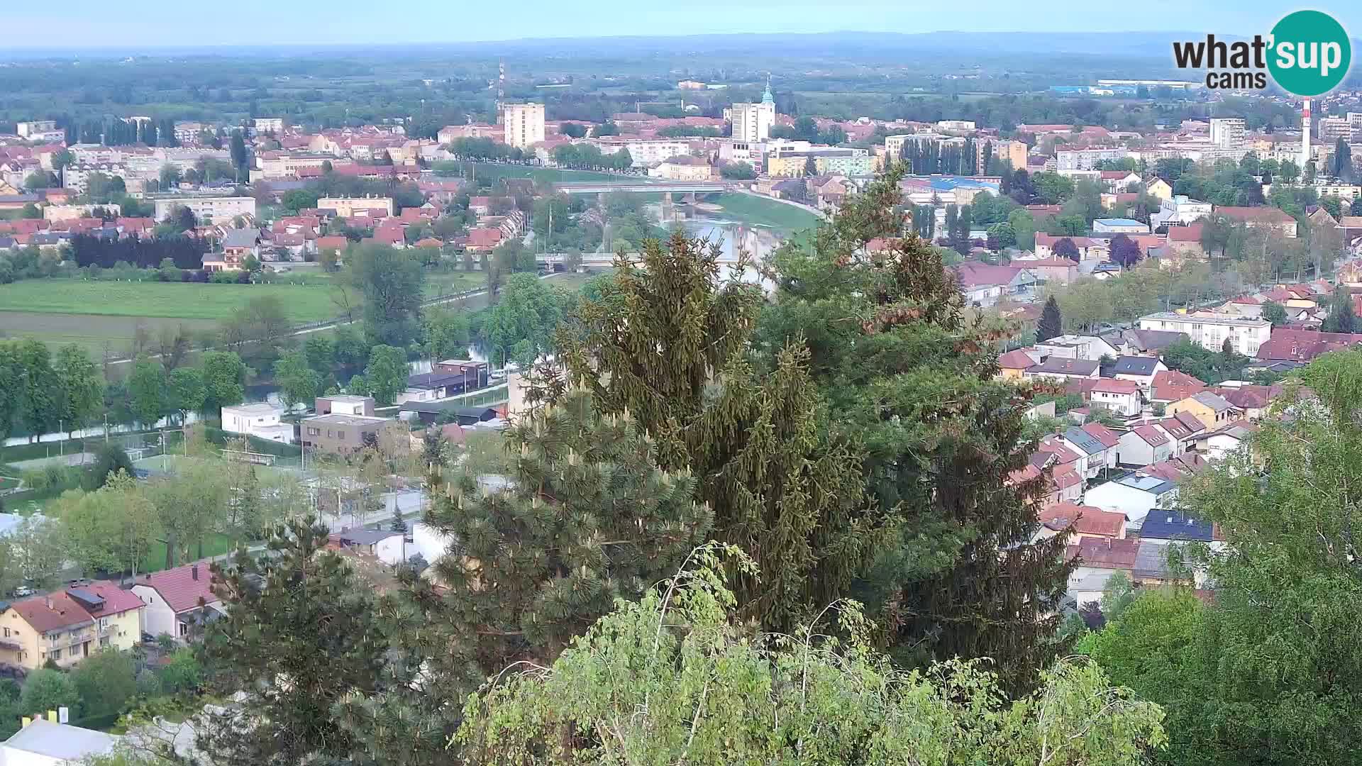Webcam Karlovac Dubovac Castle – Live View of Karlovac’s Historic Landmark