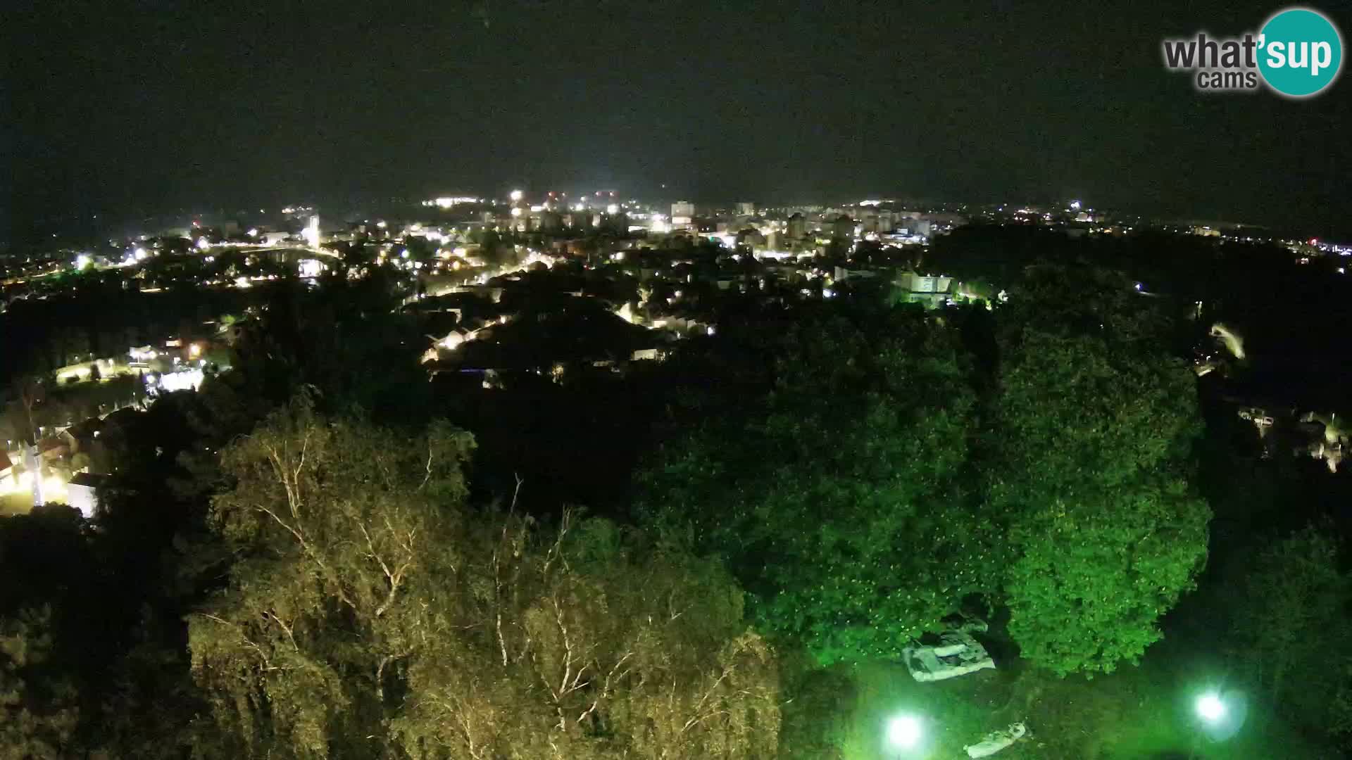 Webcam Karlovac Dubovac Castle – Live View of Karlovac’s Historic Landmark