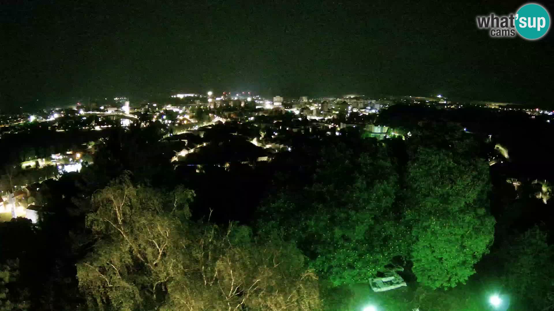 Webcam Karlovac Dubovac Castle – Live View of Karlovac’s Historic Landmark