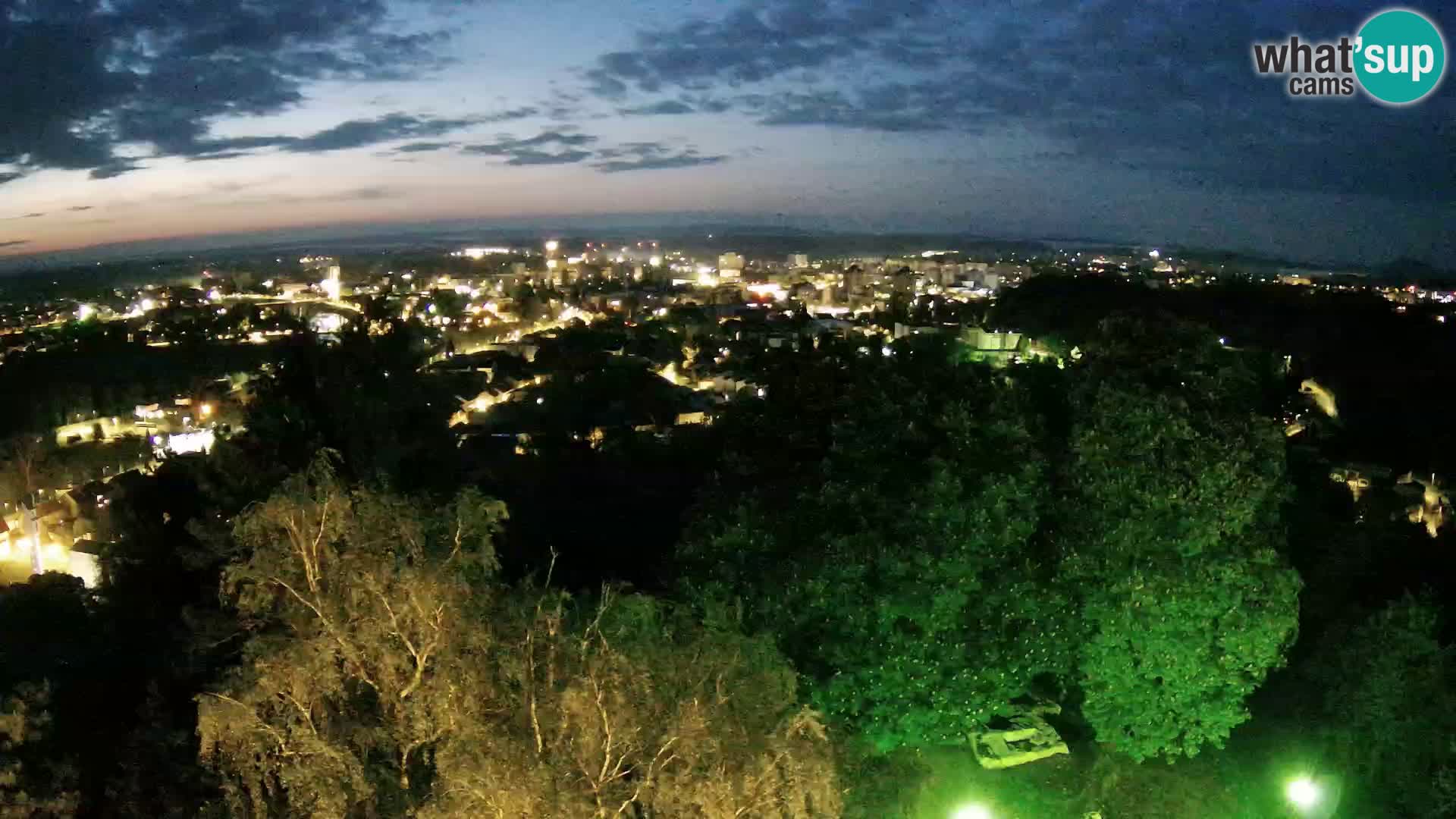 Webcam Karlovac Dubovac Castle – Live View of Karlovac’s Historic Landmark