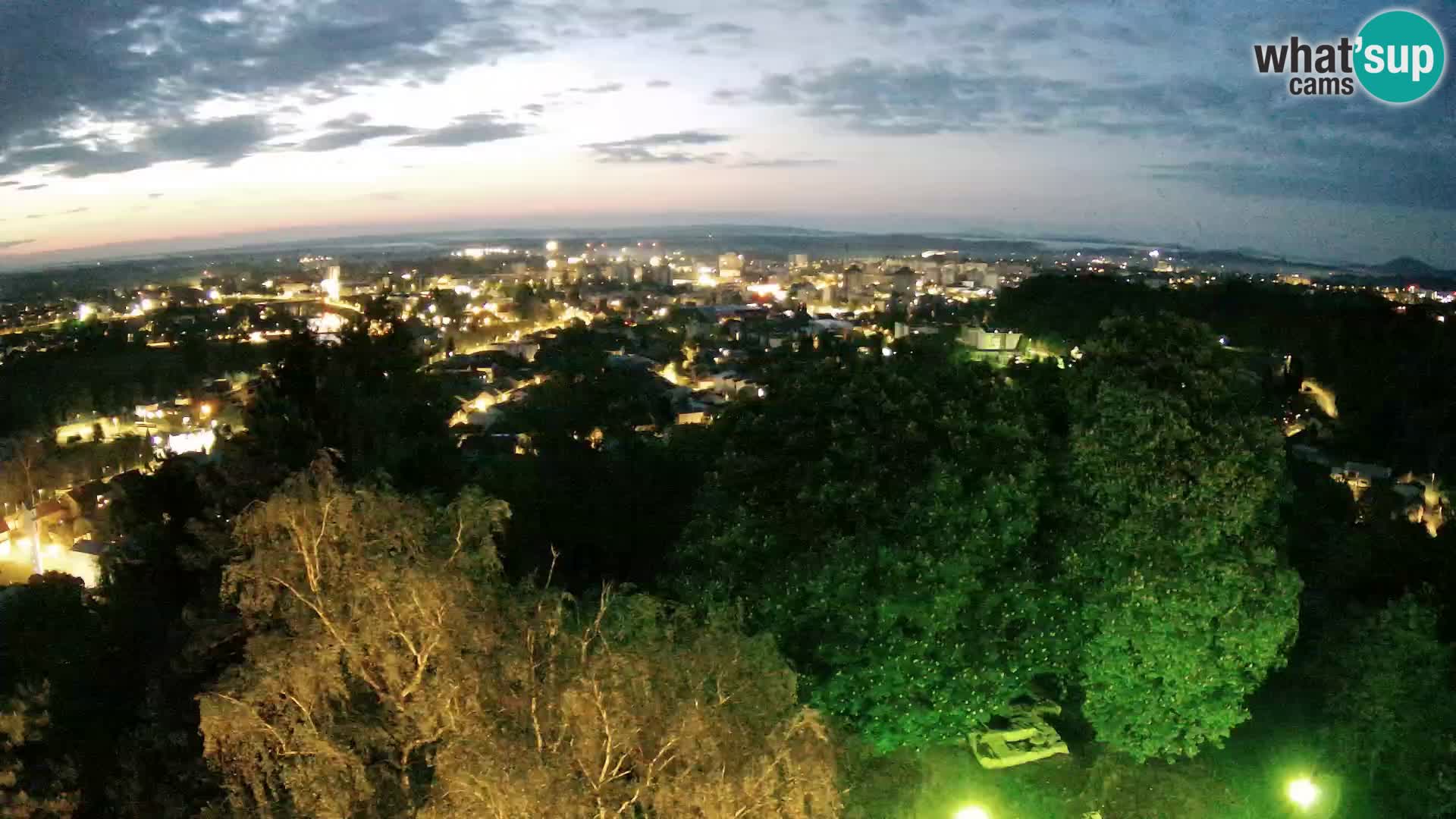 Webcam Castello Dubovac Karlovac – Vista Live sul Castello Storico