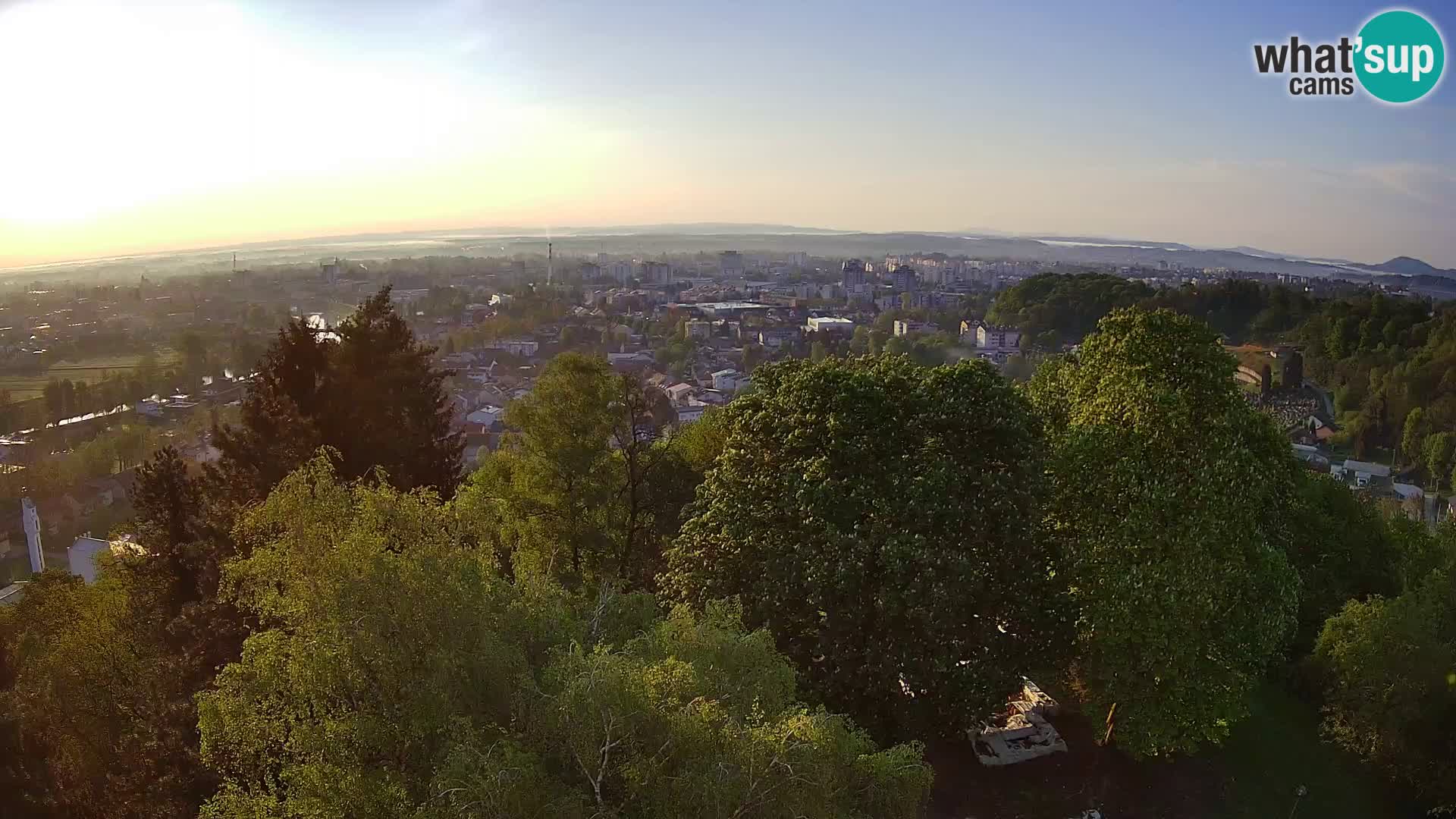 Webcam Karlovac Dubovac Castle – Live View of Karlovac’s Historic Landmark