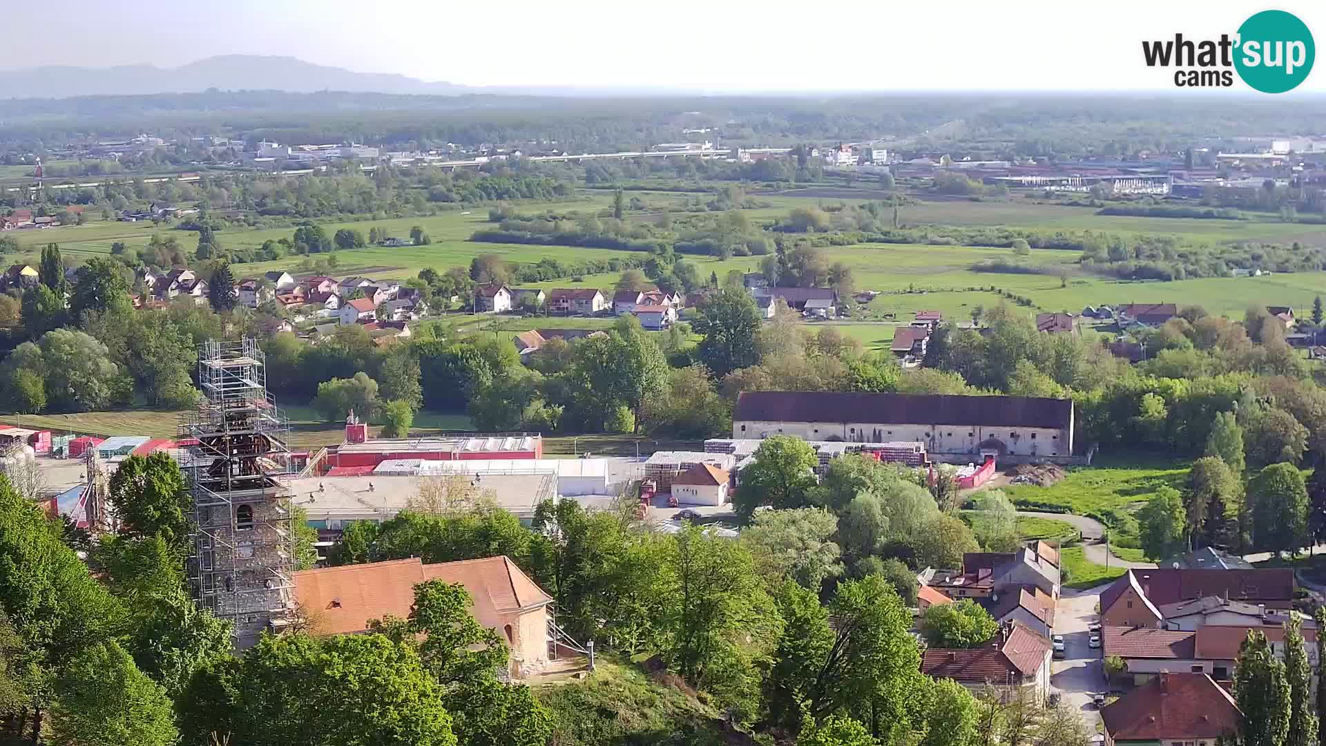 Web kamera Karlovac – Dvorac Dubovac uživo