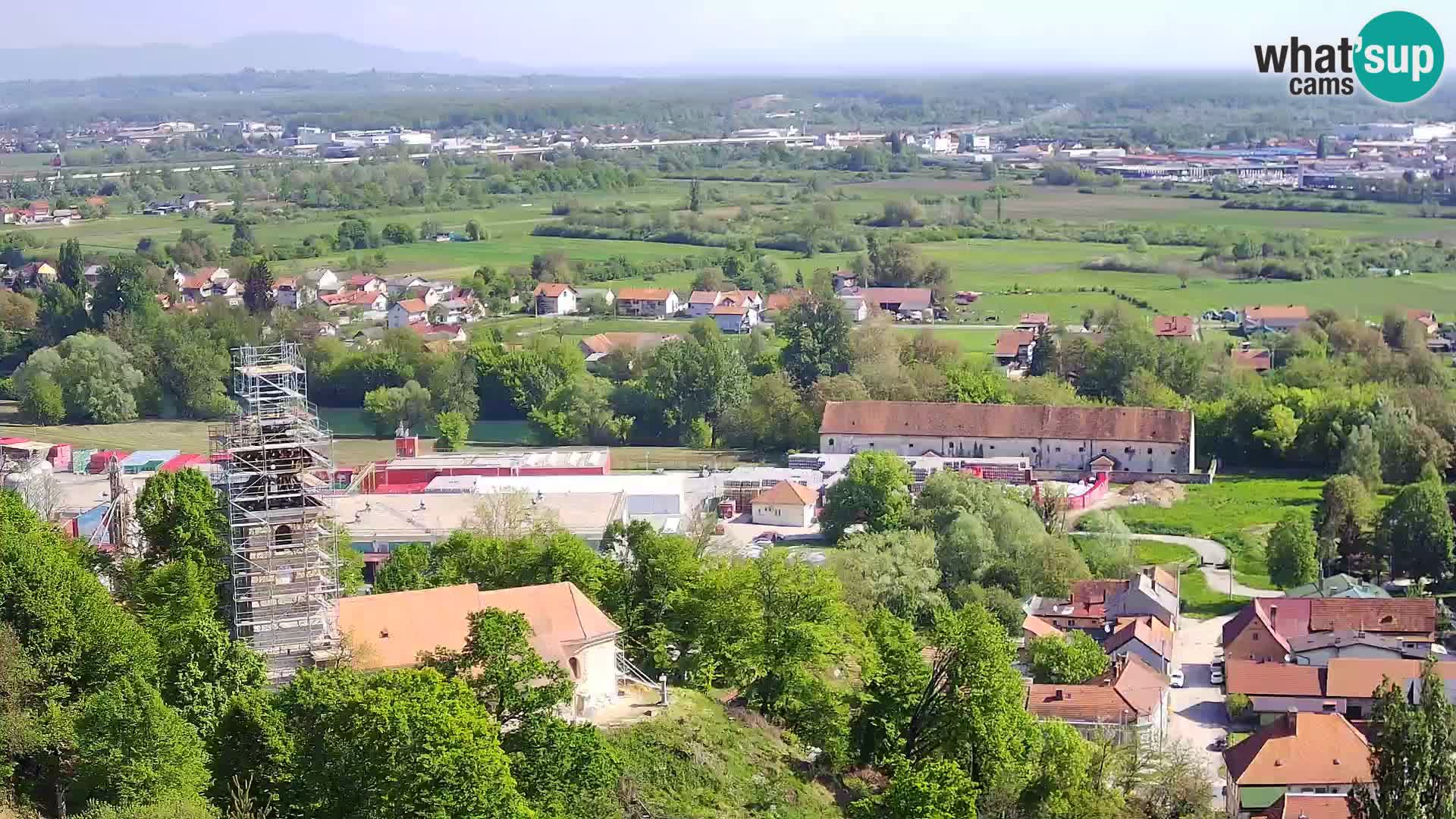 Web kamera Karlovac – Dvorac Dubovac uživo