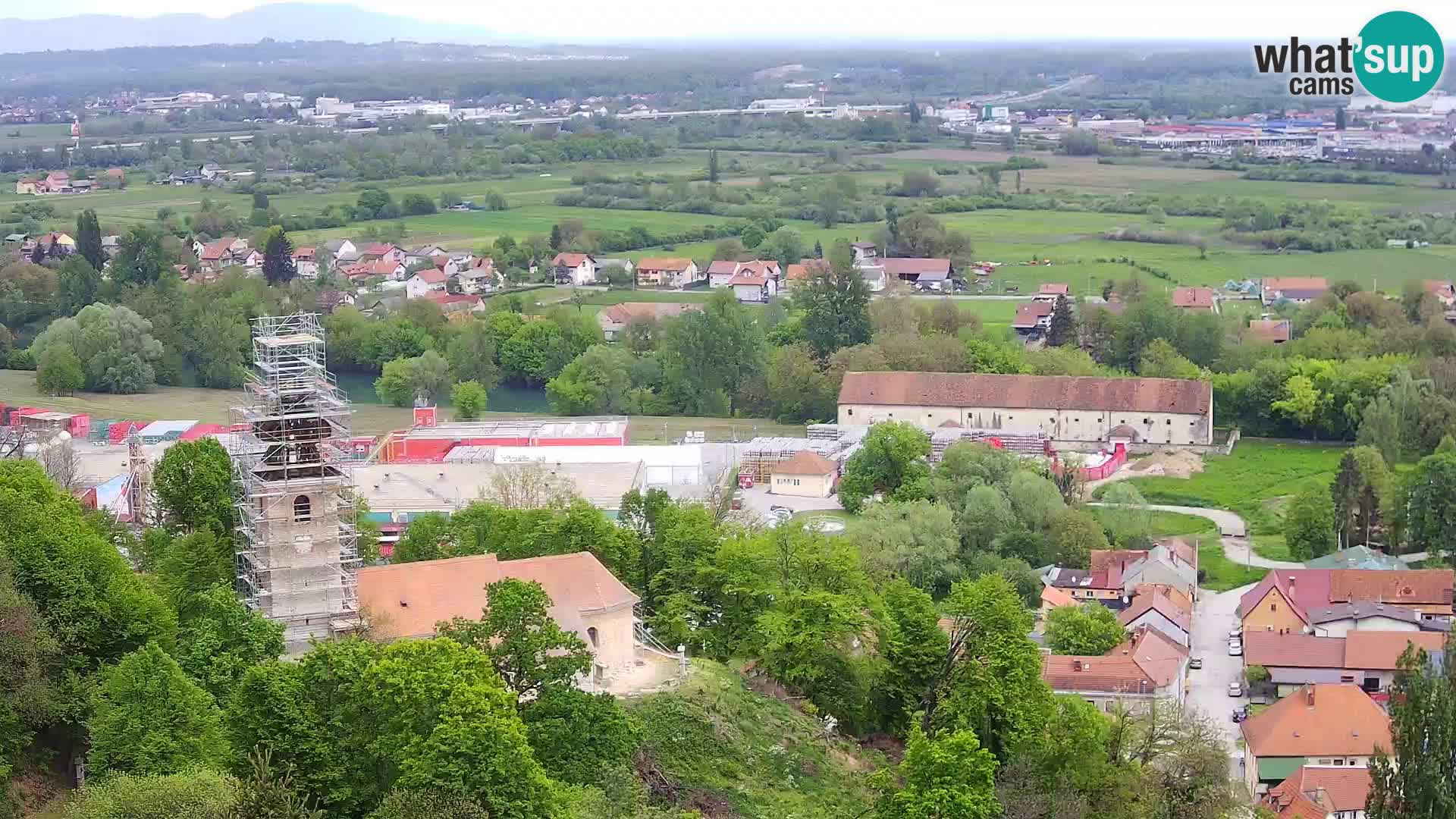 Webcam Karlstadt Burg Dubovac – Liveblick auf das historische Wahrzeichen