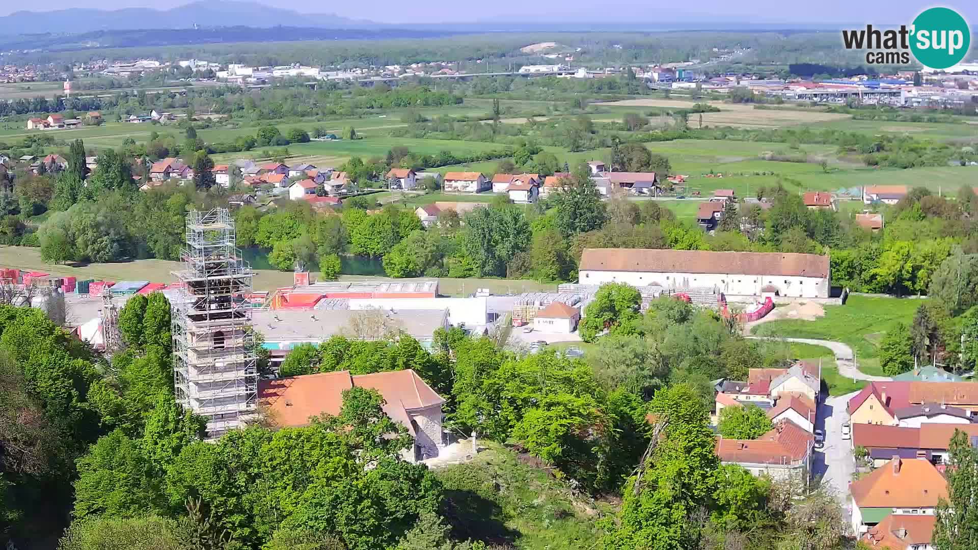Webcam Karlovac Dubovac Castle – Live View of Karlovac’s Historic Landmark