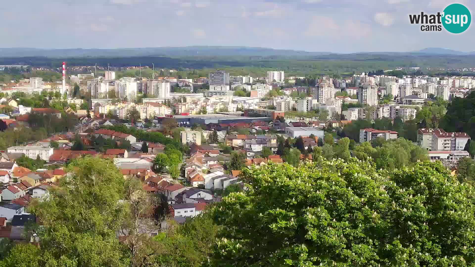 Webcam Karlovac Dubovac Castle – Live View of Karlovac’s Historic Landmark