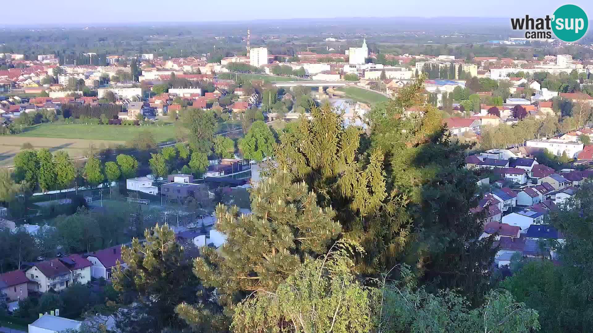 Web kamera Karlovac – Dvorac Dubovac uživo