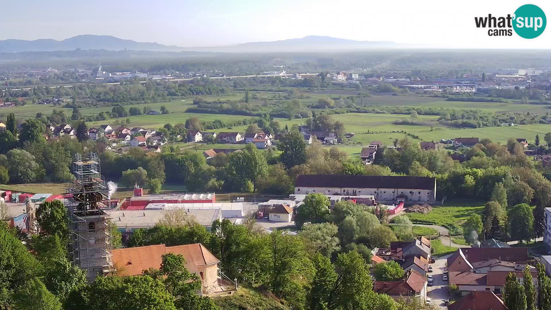 Webcam Castello Dubovac Karlovac – Vista Live sul Castello Storico