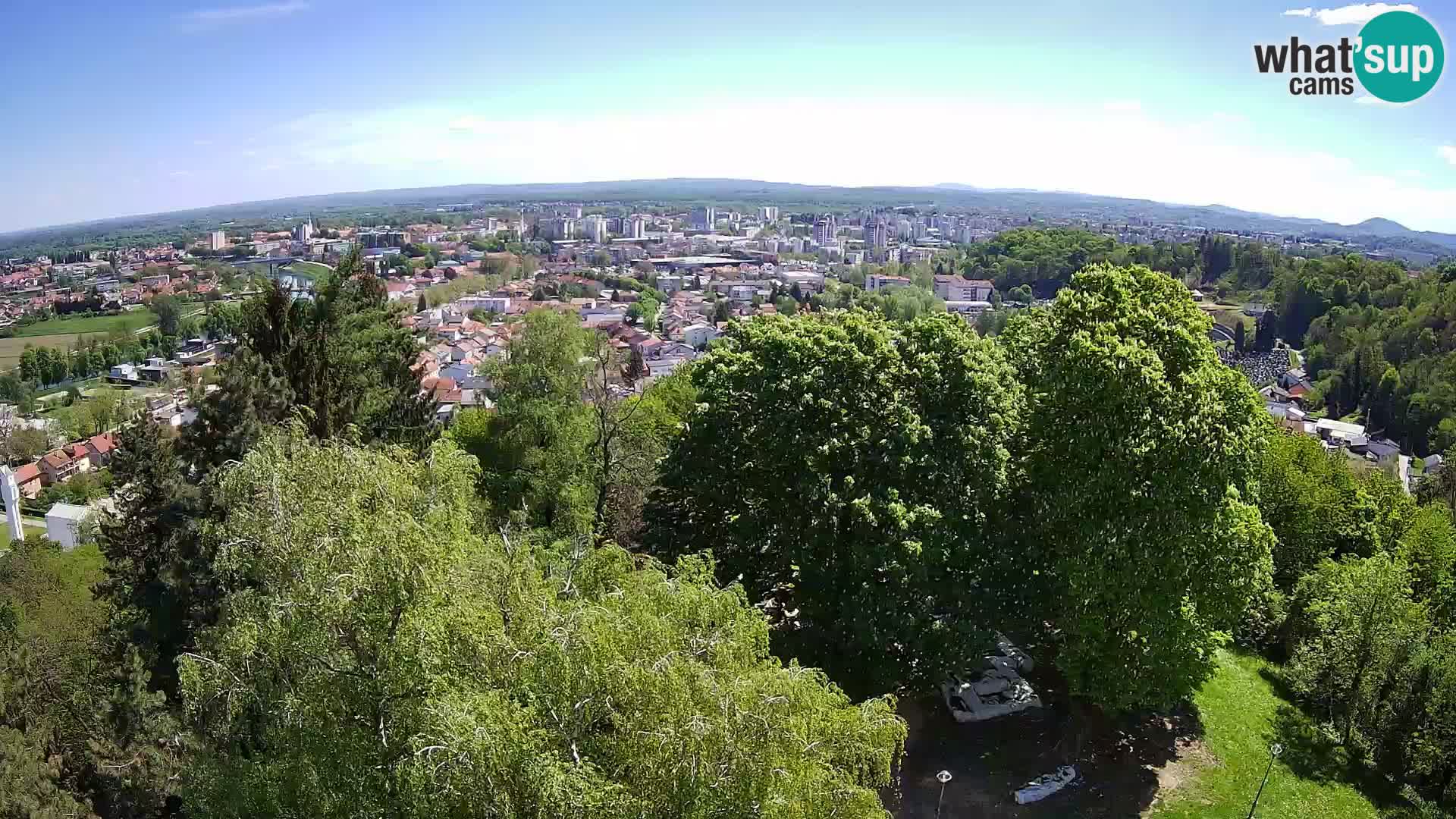 Webcam Karlovac Château Dubovac – Vue en direct de ce monument historique