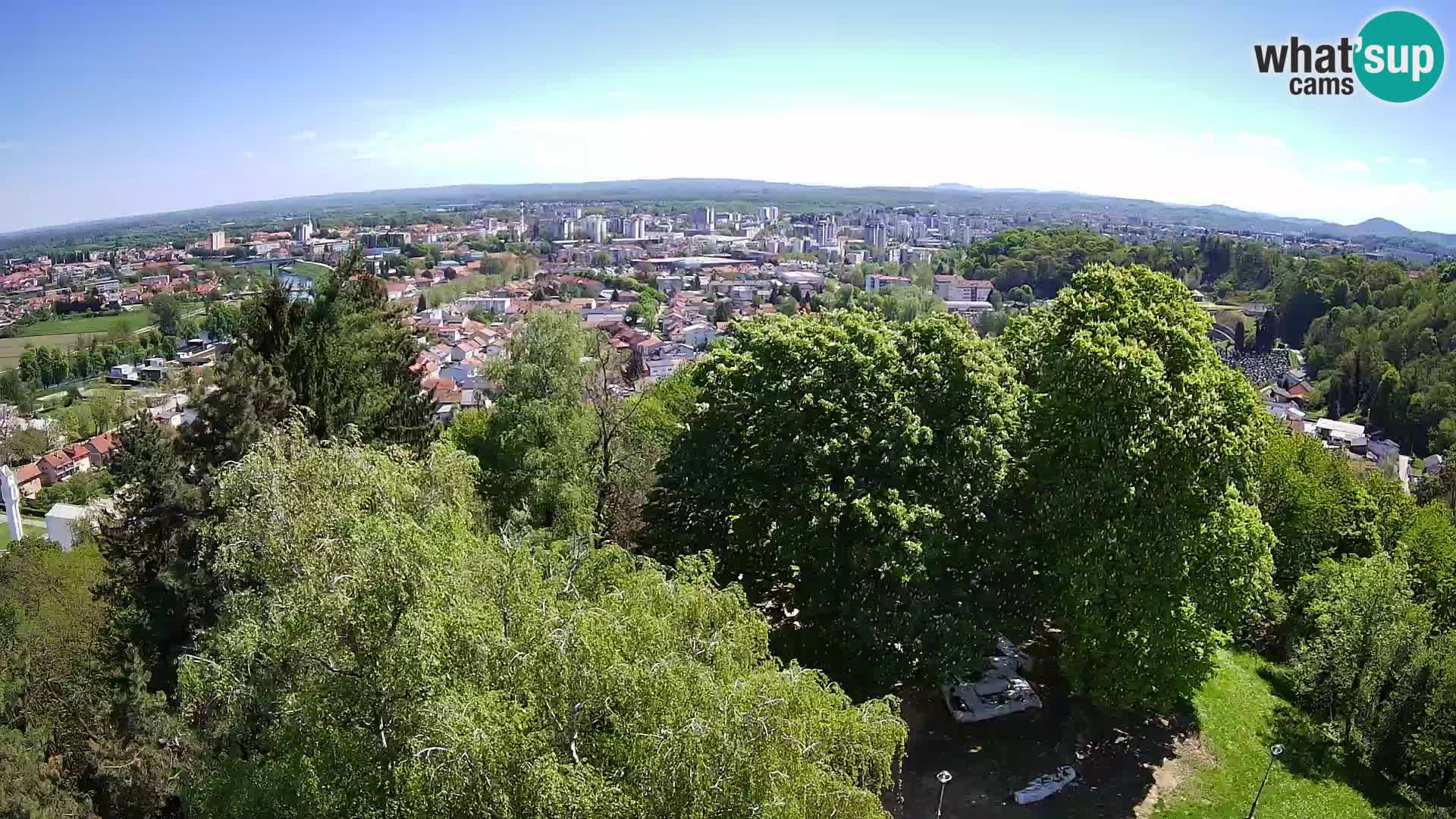 Webcam Karlovac Dubovac Castle – Live View of Karlovac’s Historic Landmark