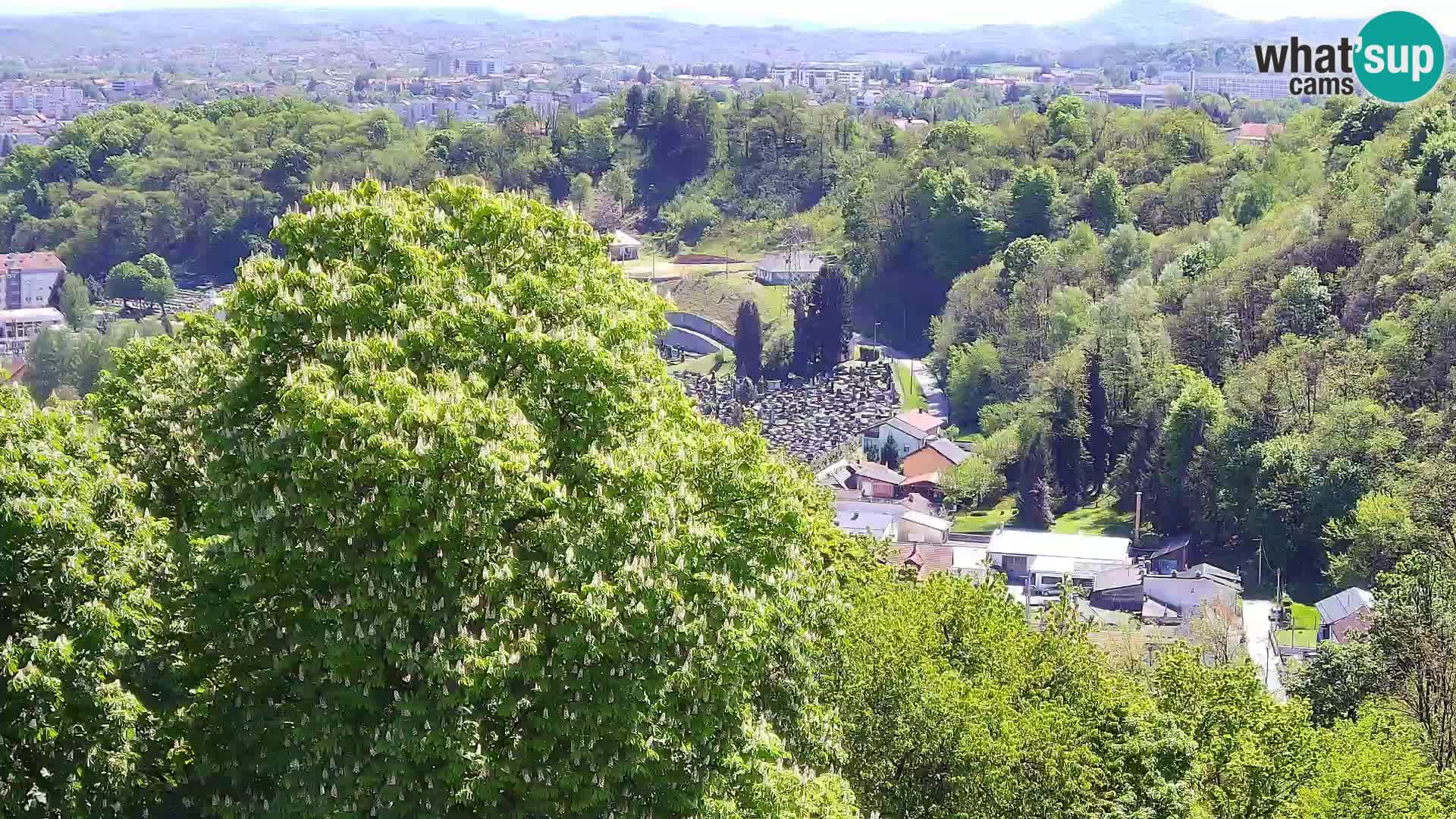 Webcam Castello Dubovac Karlovac – Vista Live sul Castello Storico