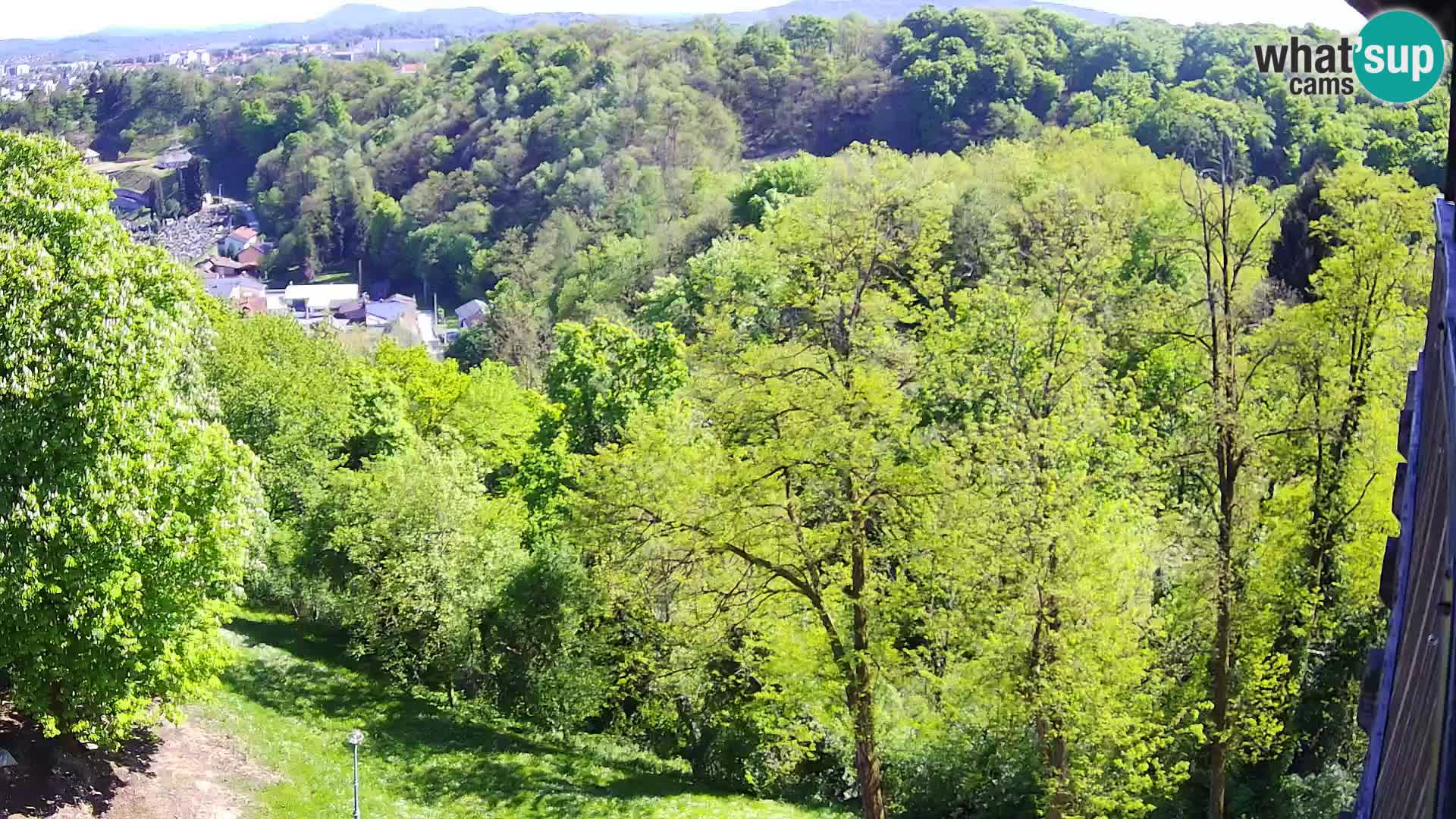 Webcam Karlovac Château Dubovac – Vue en direct de ce monument historique