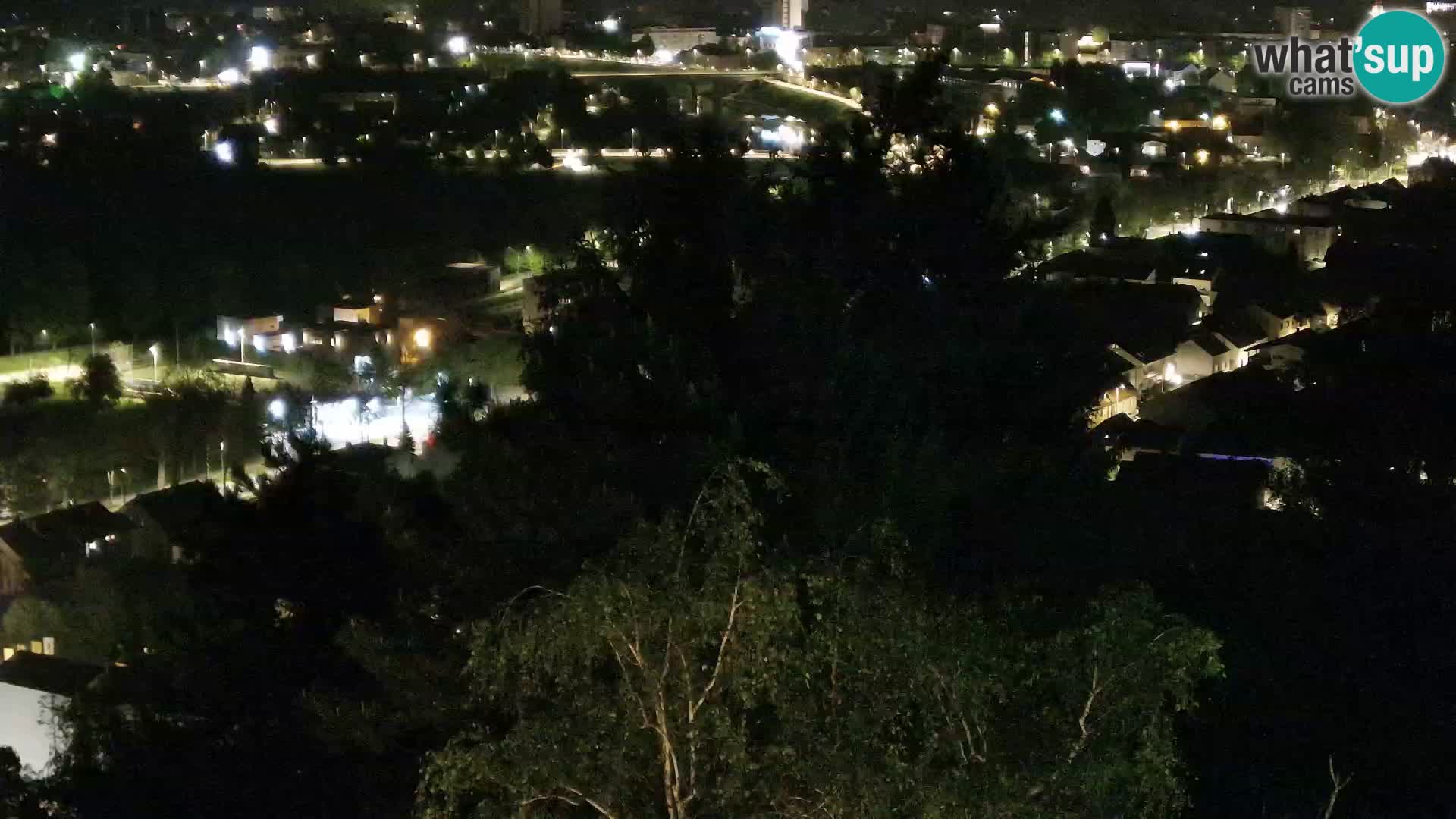 Web kamera Karlovac – Dvorac Dubovac uživo