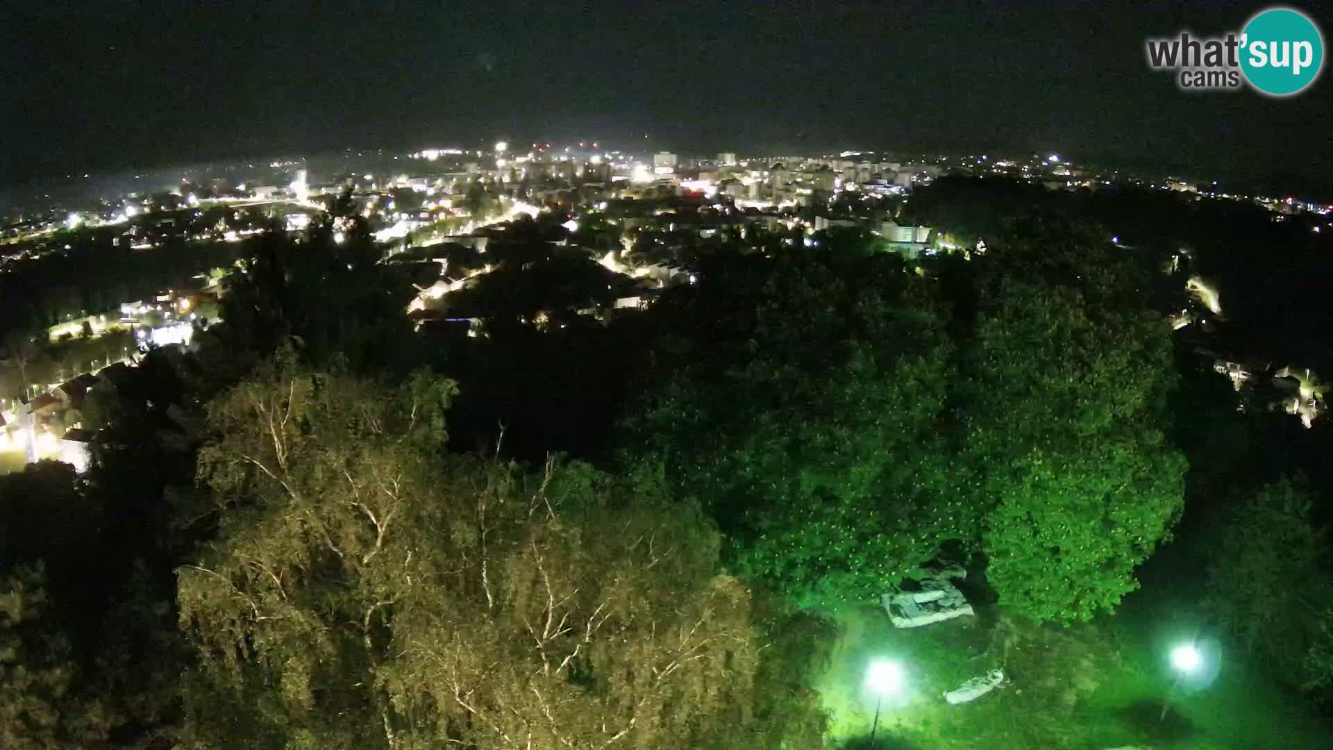 Webcam Karlovac Dubovac Castle – Live View of Karlovac’s Historic Landmark