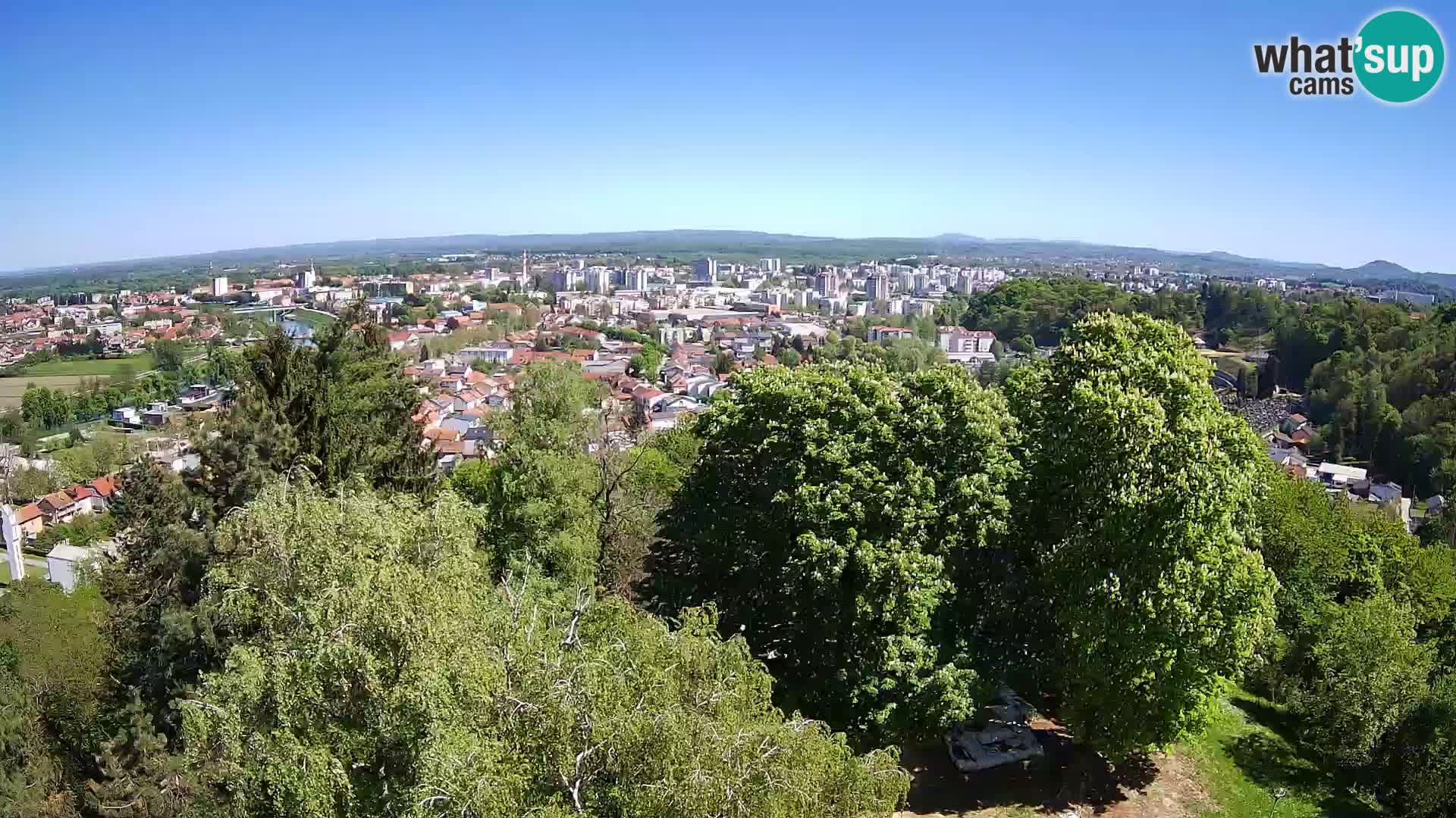 Webcam Castello Dubovac Karlovac – Vista Live sul Castello Storico
