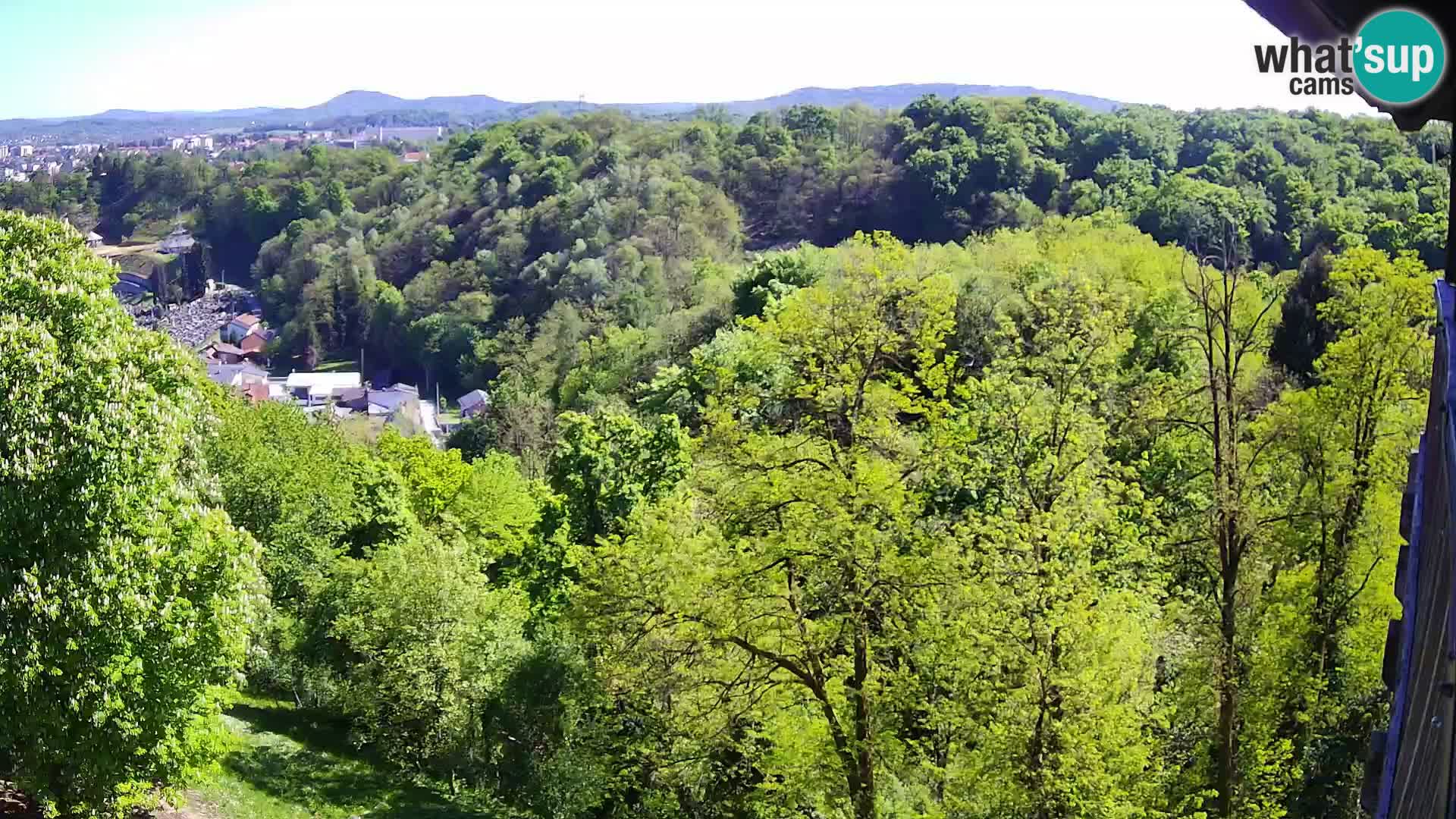 Webcam Karlovac Dubovac Castle – Live View of Karlovac’s Historic Landmark
