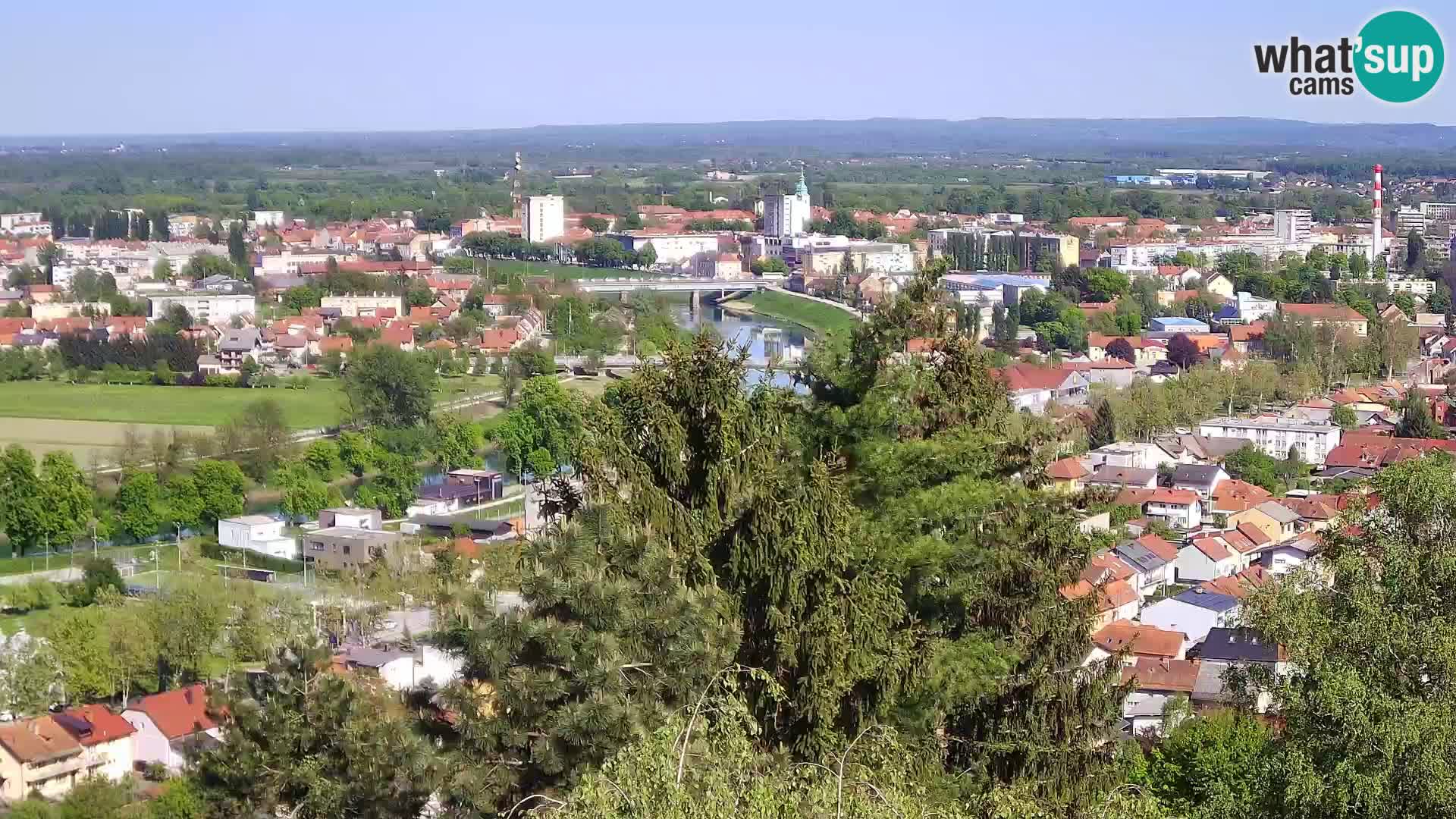 Webcam Karlovac Dubovac Castle – Live View of Karlovac’s Historic Landmark