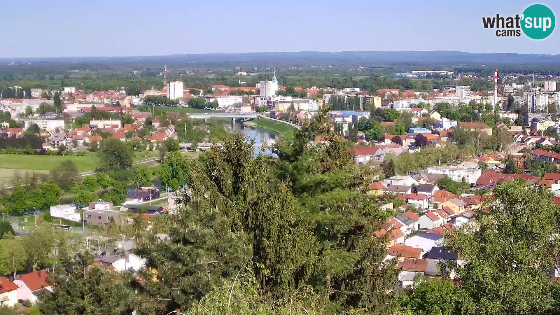 Webcam Karlovac Dubovac Castle – Live View of Karlovac’s Historic Landmark