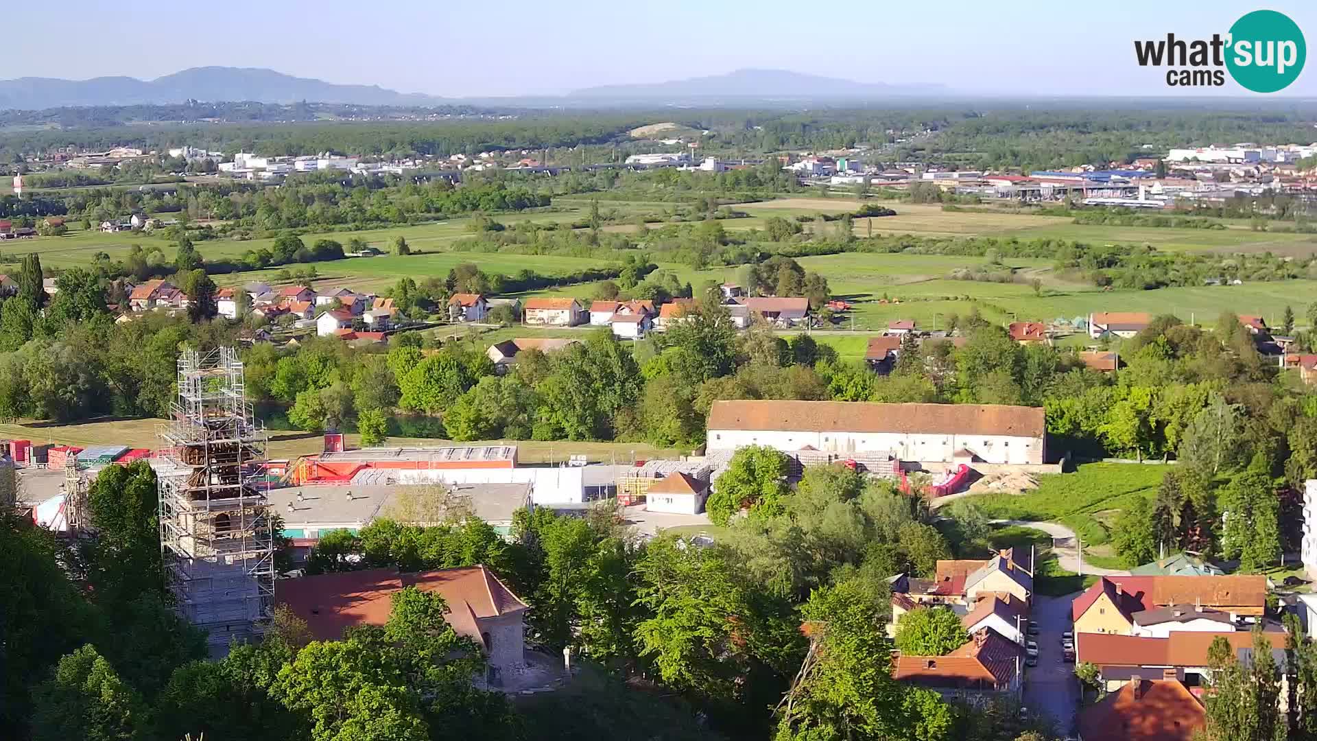 Webcam Castello Dubovac Karlovac – Vista Live sul Castello Storico