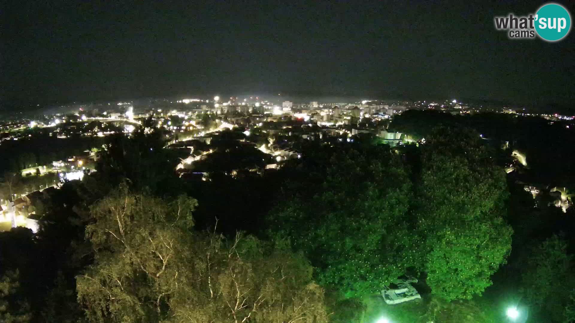 Webcam Karlovac Château Dubovac – Vue en direct de ce monument historique