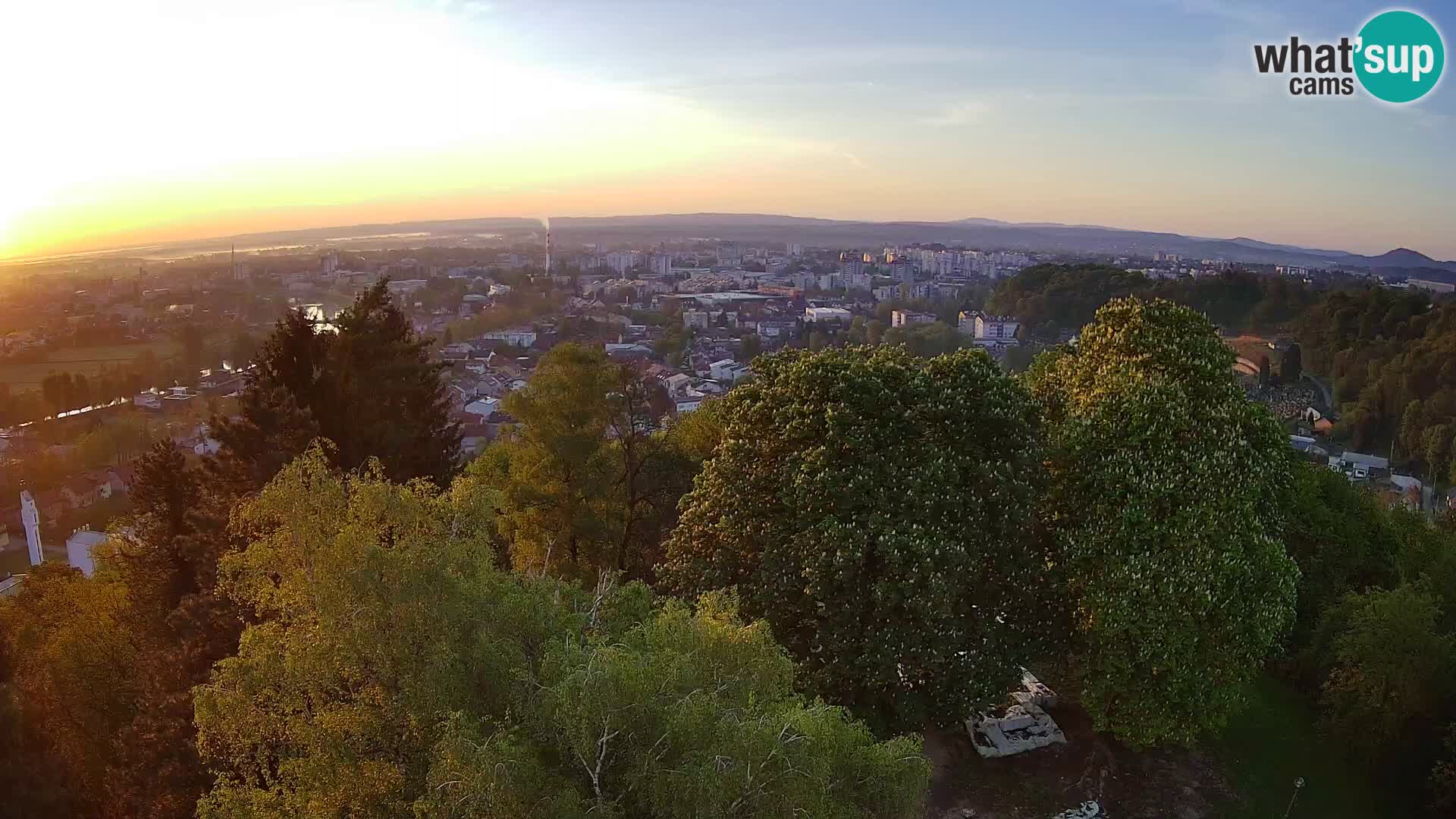 Webcam Castello Dubovac Karlovac – Vista Live sul Castello Storico