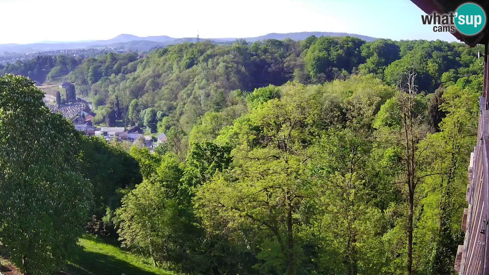 Webcam Castello Dubovac Karlovac – Vista Live sul Castello Storico