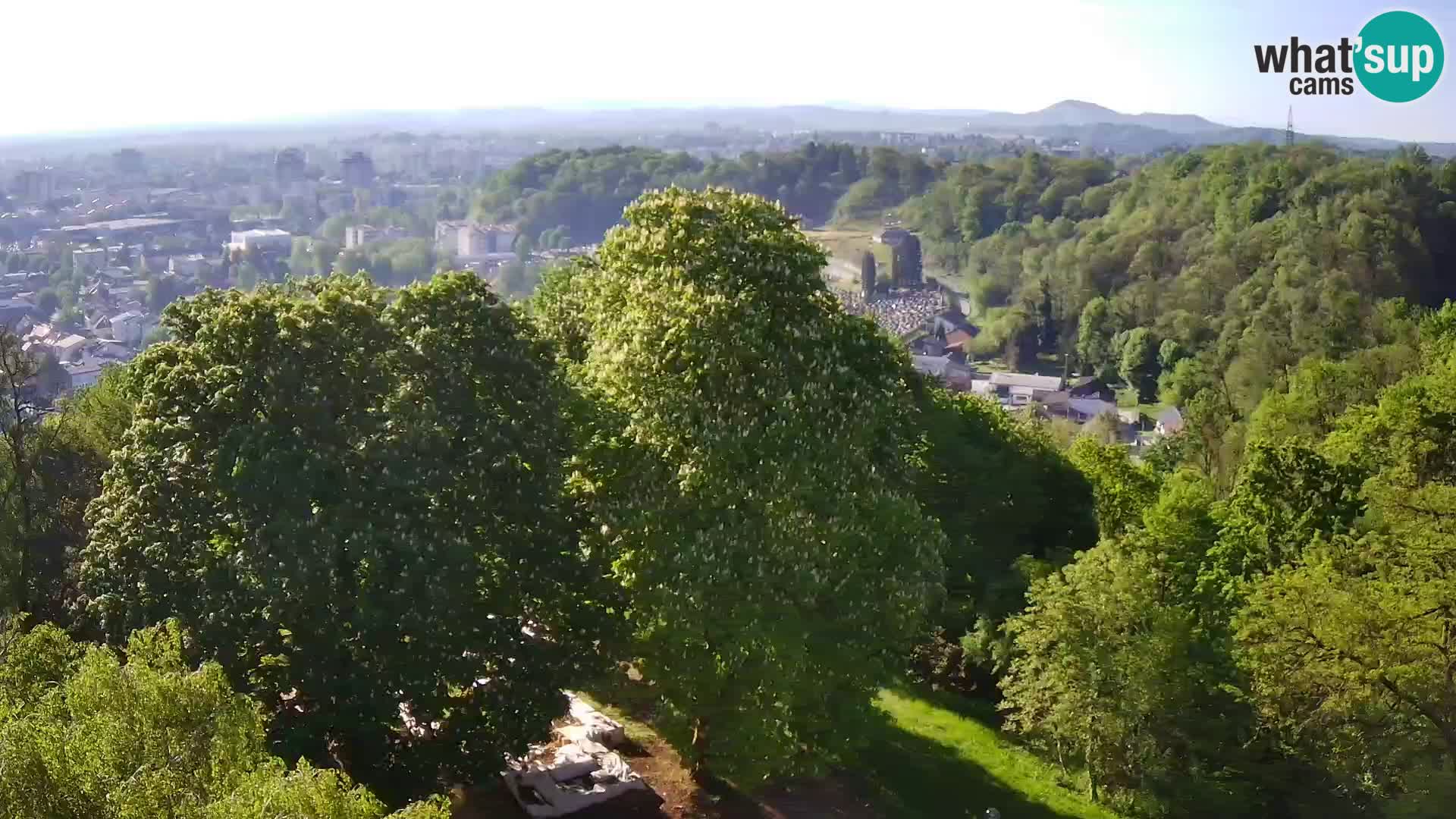 Webcam Karlovac Dubovac Castle – Live View of Karlovac’s Historic Landmark