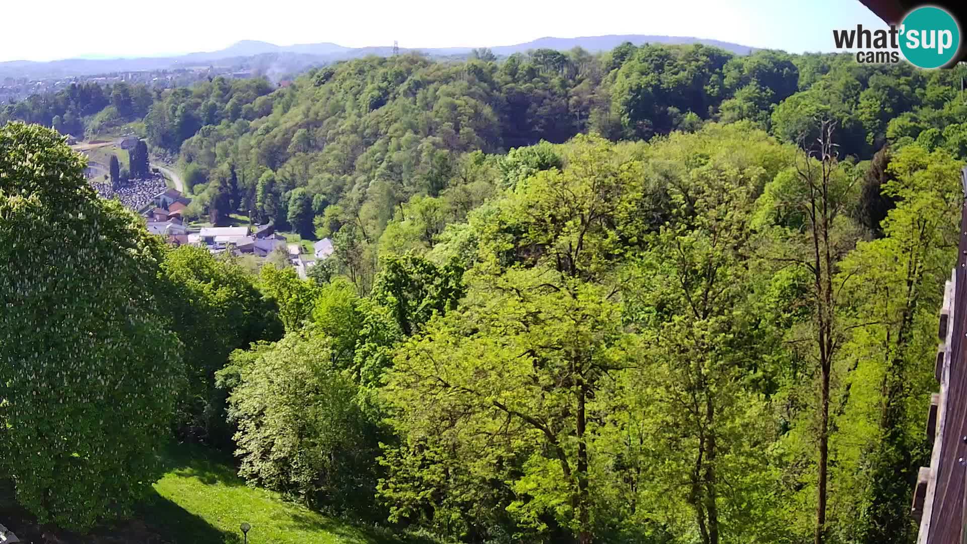 Webcam Karlovac Château Dubovac – Vue en direct de ce monument historique