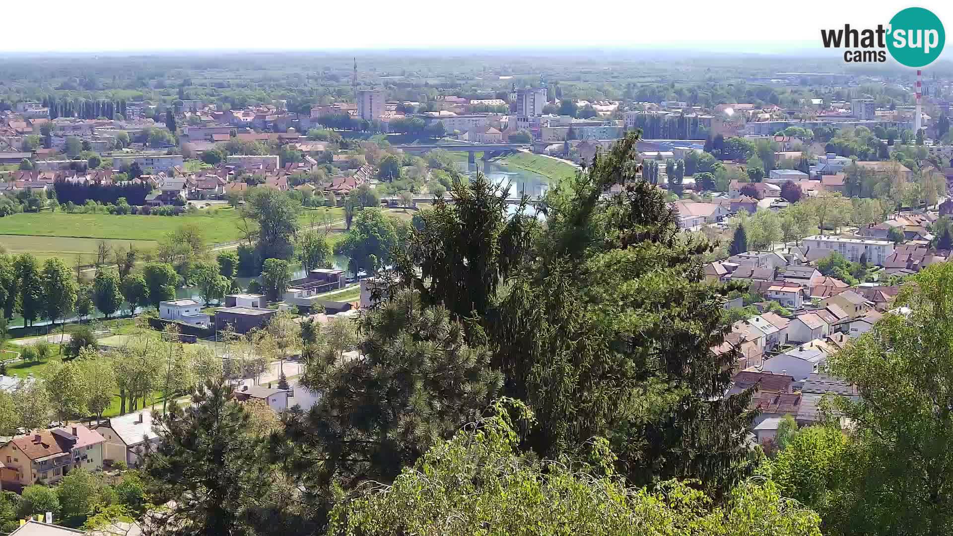 Web kamera Karlovac – Dvorac Dubovac uživo