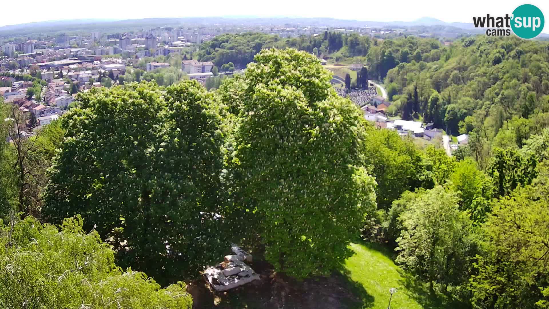 Webcam Castello Dubovac Karlovac – Vista Live sul Castello Storico