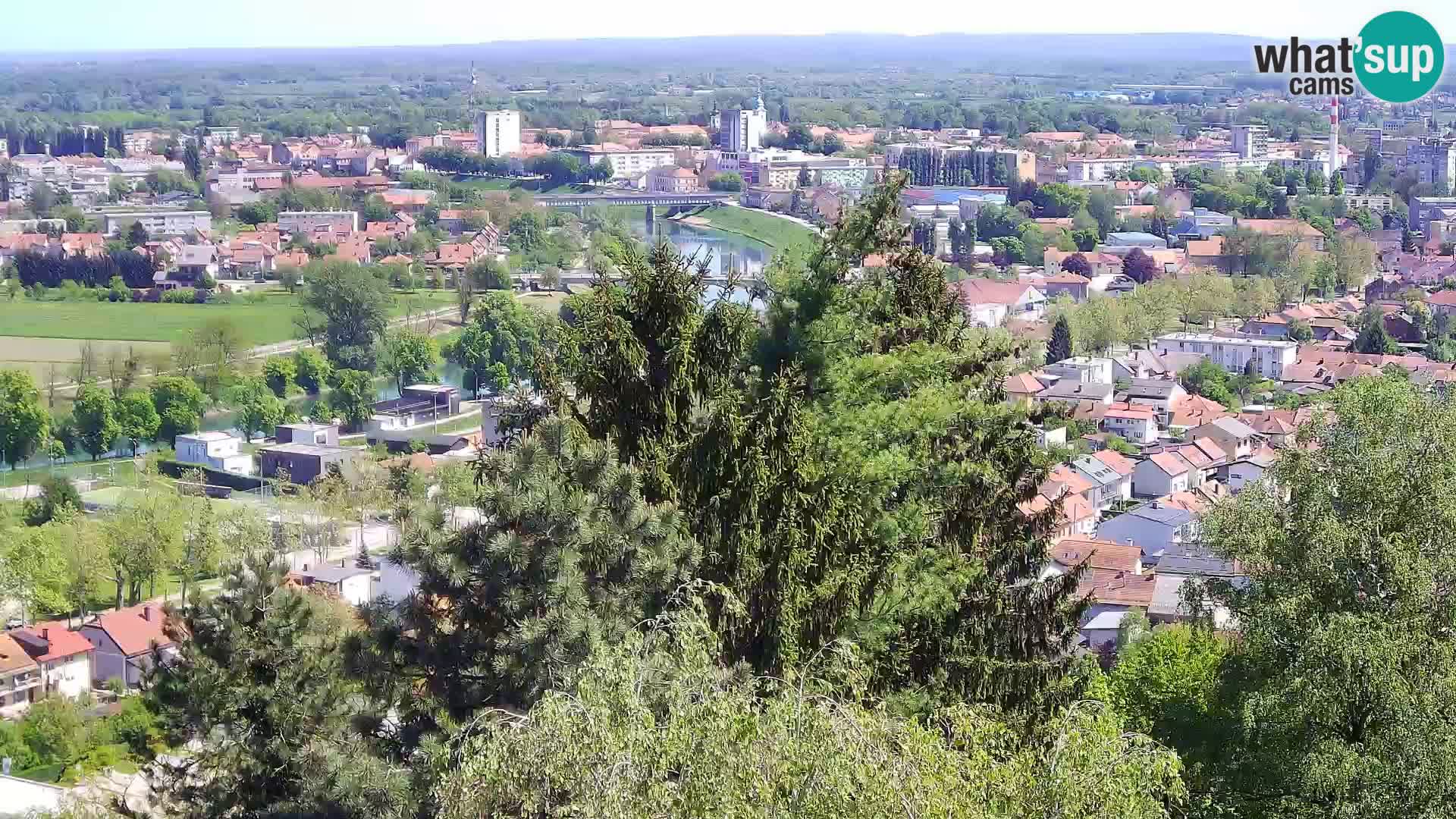 Webcam Karlovac Château Dubovac – Vue en direct de ce monument historique