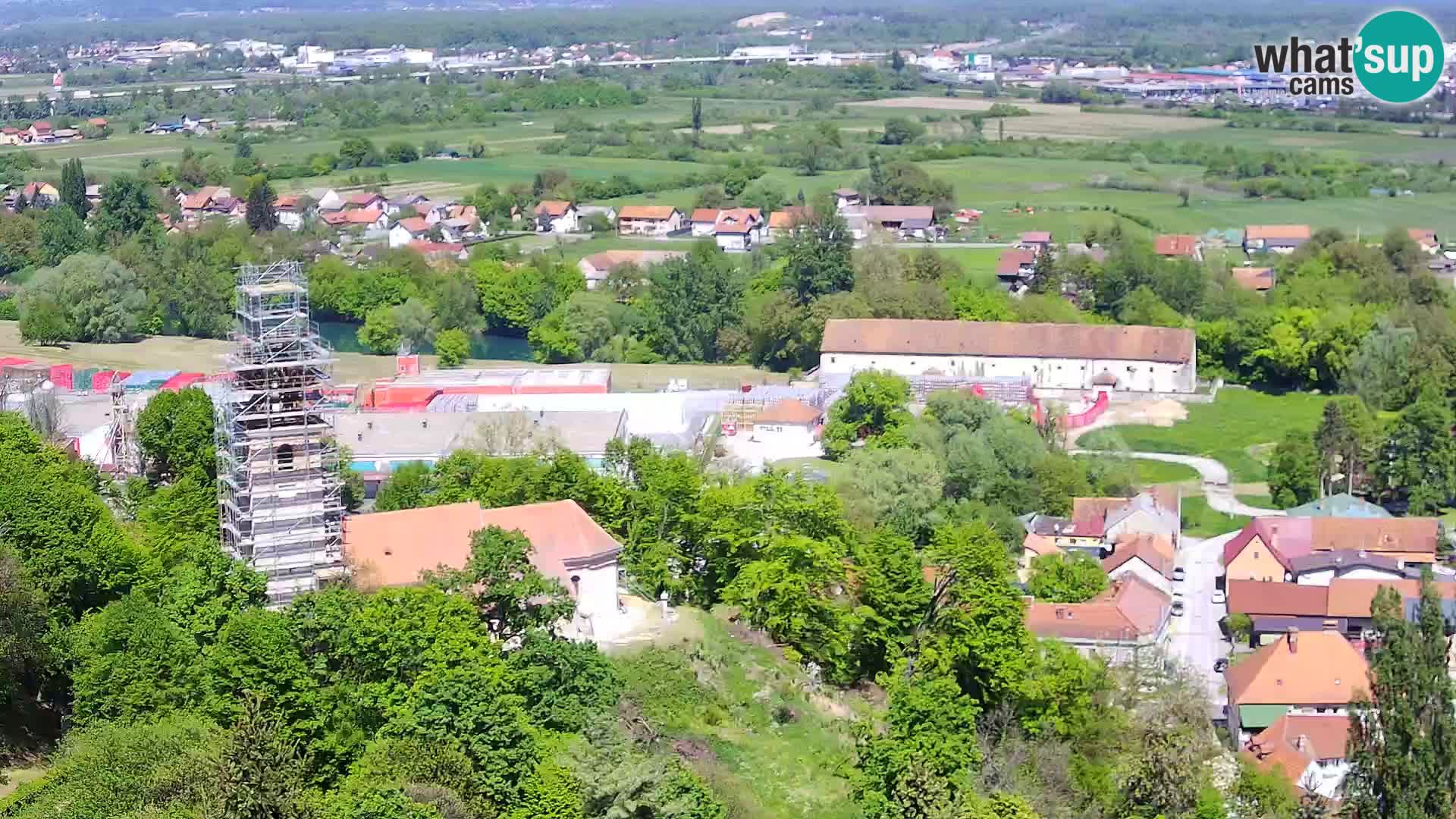 Webcam Karlovac Dubovac Castle – Live View of Karlovac’s Historic Landmark