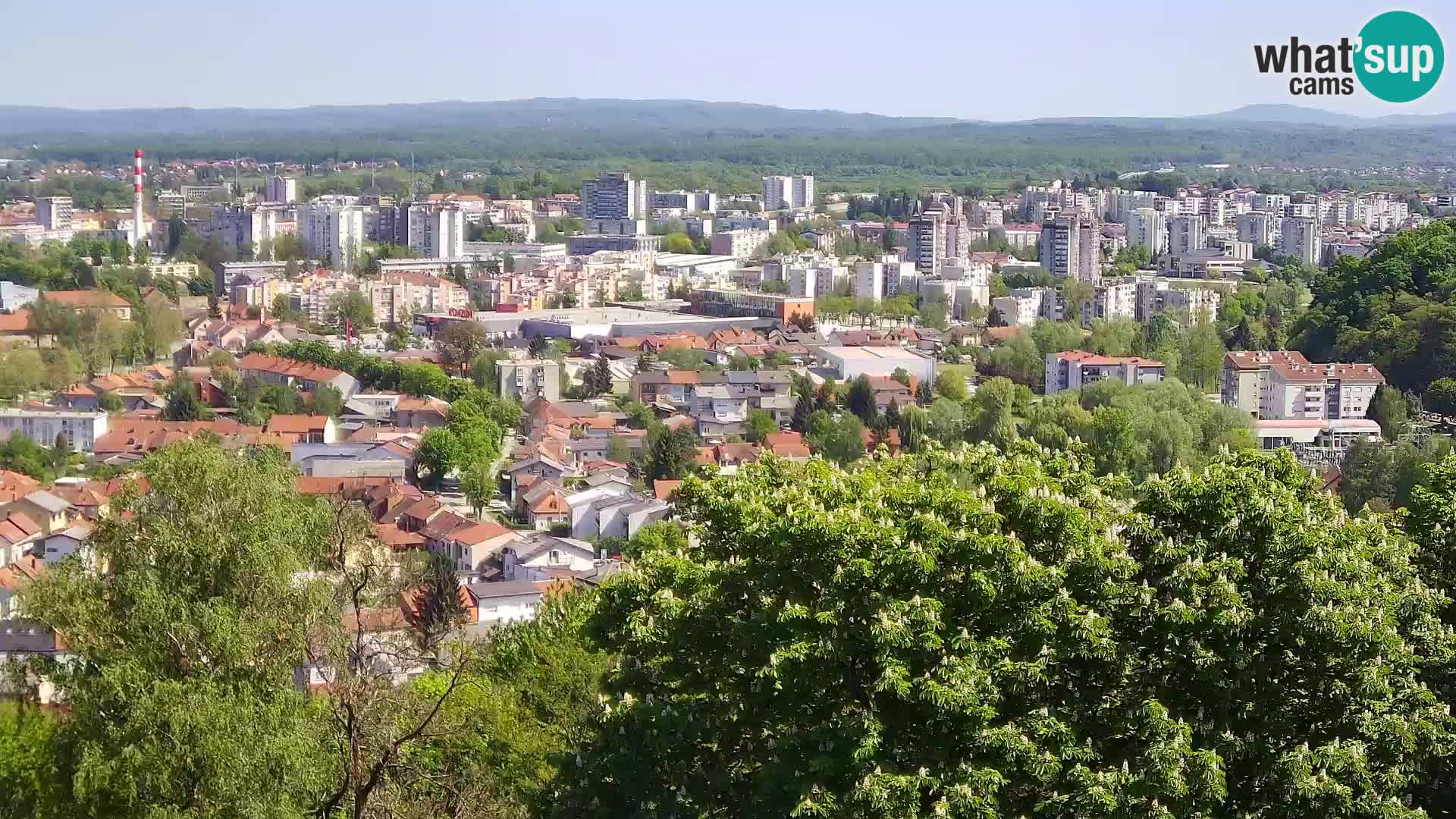 Webcam Karlovac Château Dubovac – Vue en direct de ce monument historique