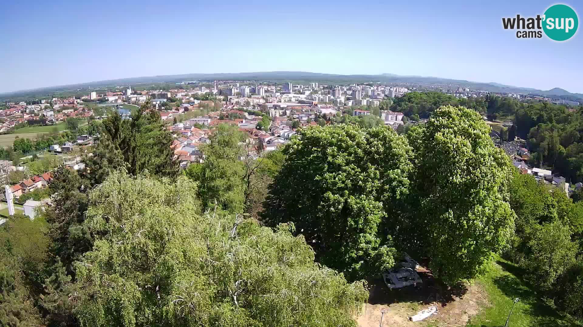 Webcam Karlovac Dubovac Castle – Live View of Karlovac’s Historic Landmark