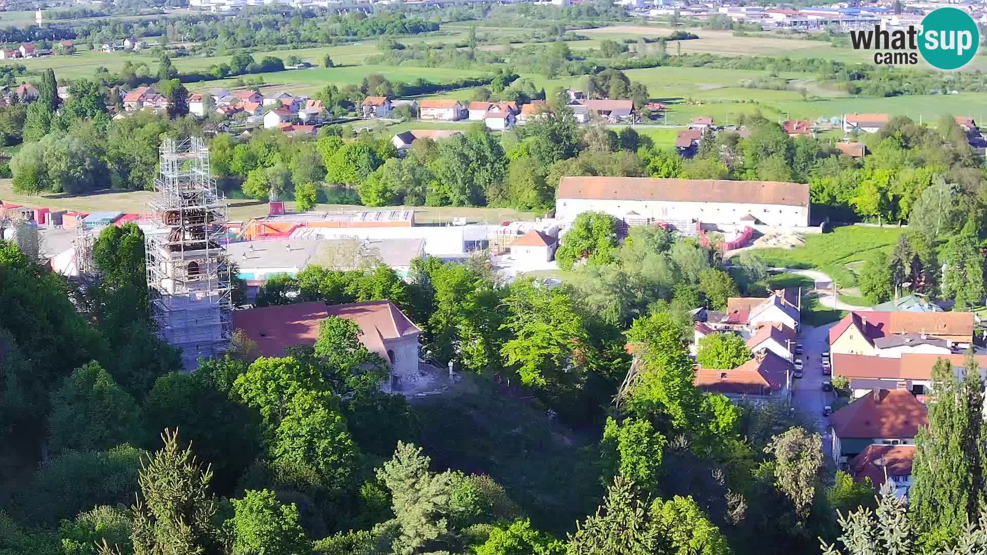 Webcam Karlovac Dubovac Castle – Live View of Karlovac’s Historic Landmark