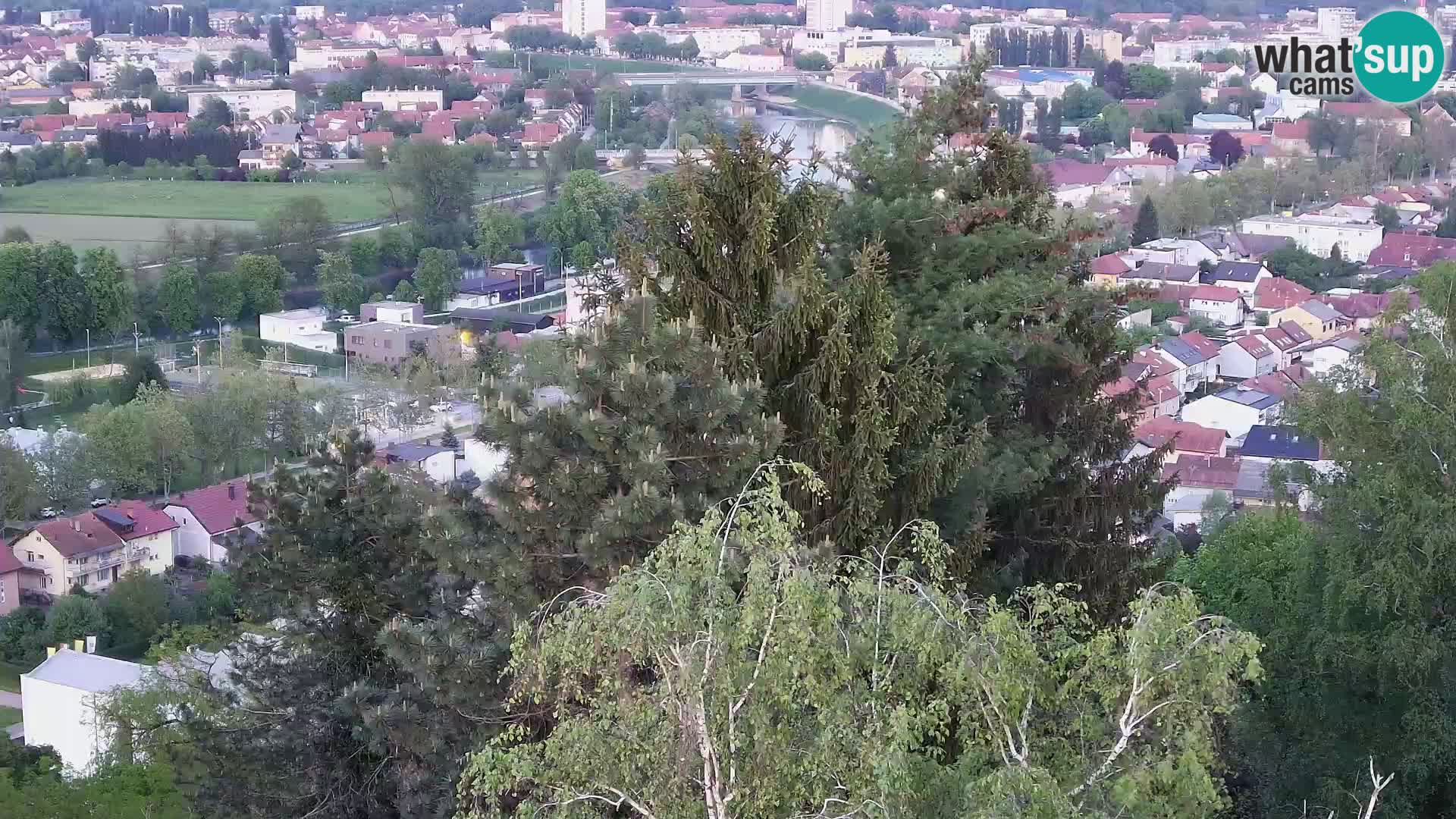 Webcam Karlovac Dubovac Castle – Live View of Karlovac’s Historic Landmark