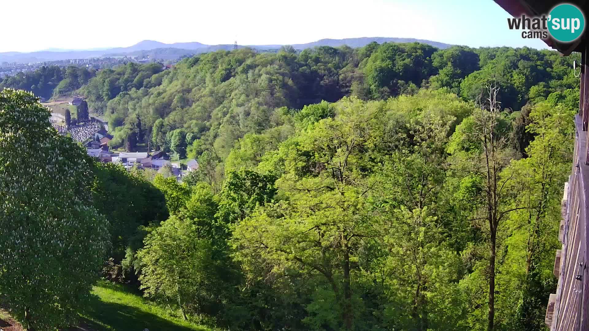 Webcam Karlovac Dubovac Castle – Live View of Karlovac’s Historic Landmark