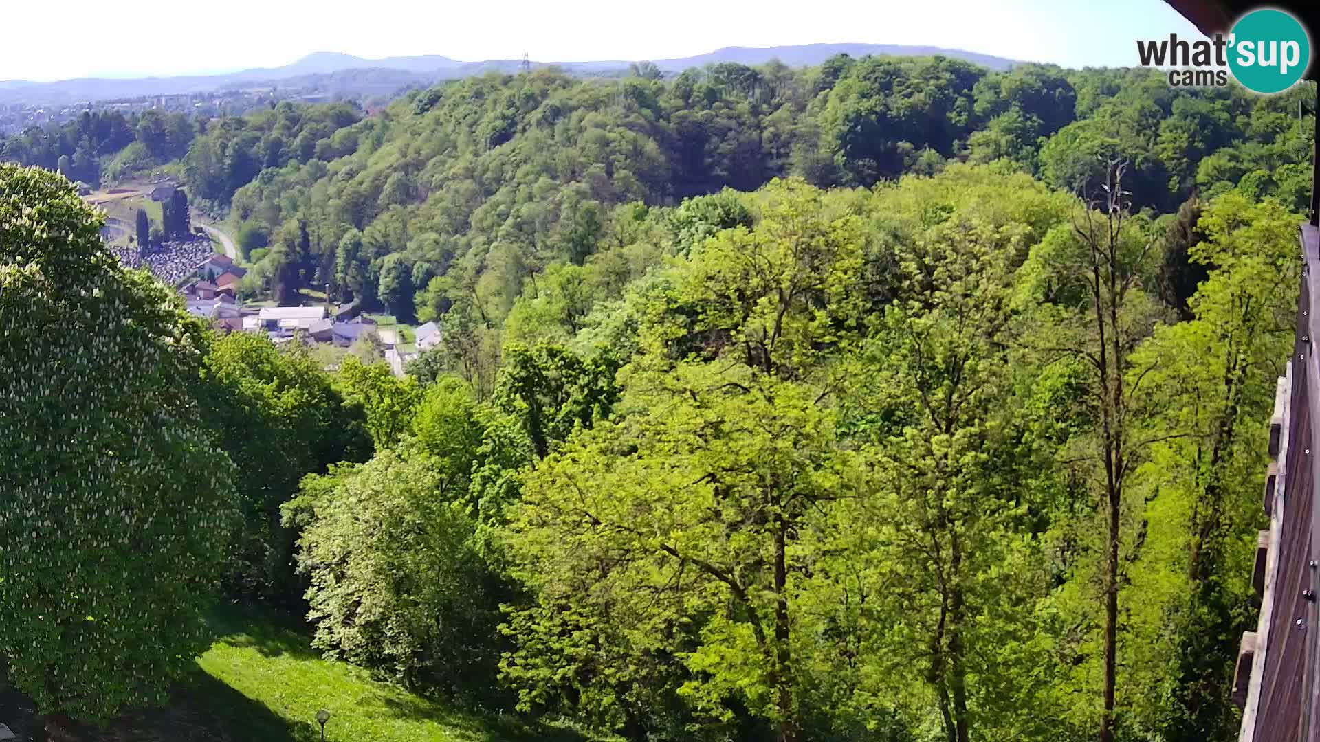 Webcam Castello Dubovac Karlovac – Vista Live sul Castello Storico