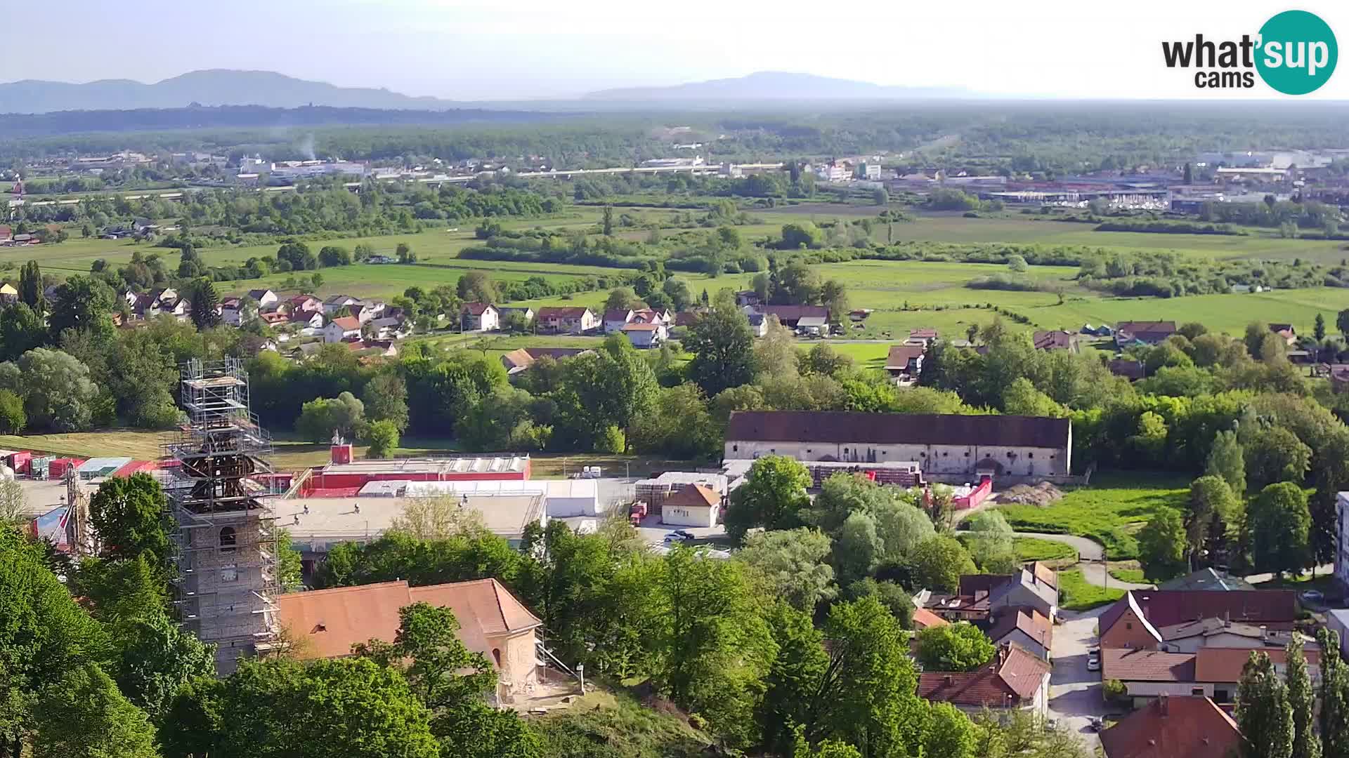 Webcam Karlovac Château Dubovac – Vue en direct de ce monument historique