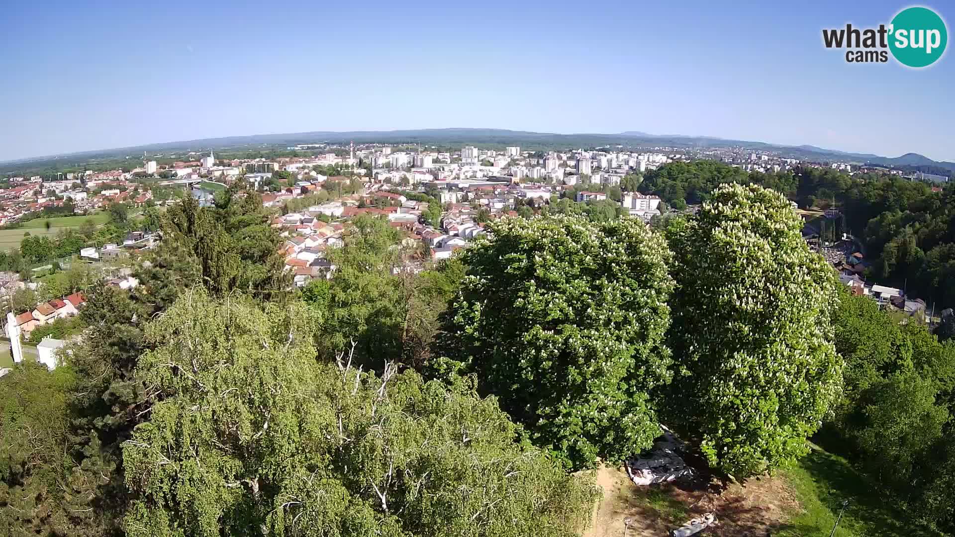 Webcam Karlovac Dubovac Castle – Live View of Karlovac’s Historic Landmark