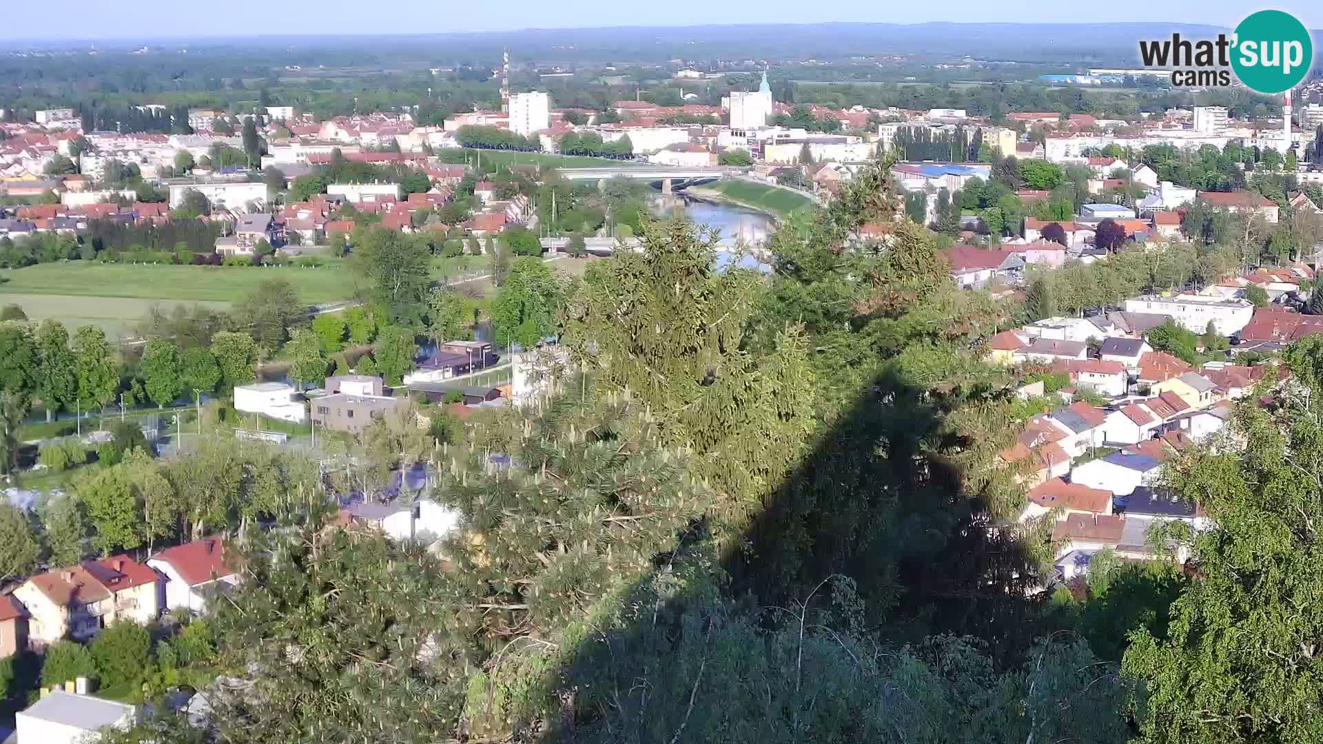 Web kamera Karlovac – Dvorac Dubovac uživo