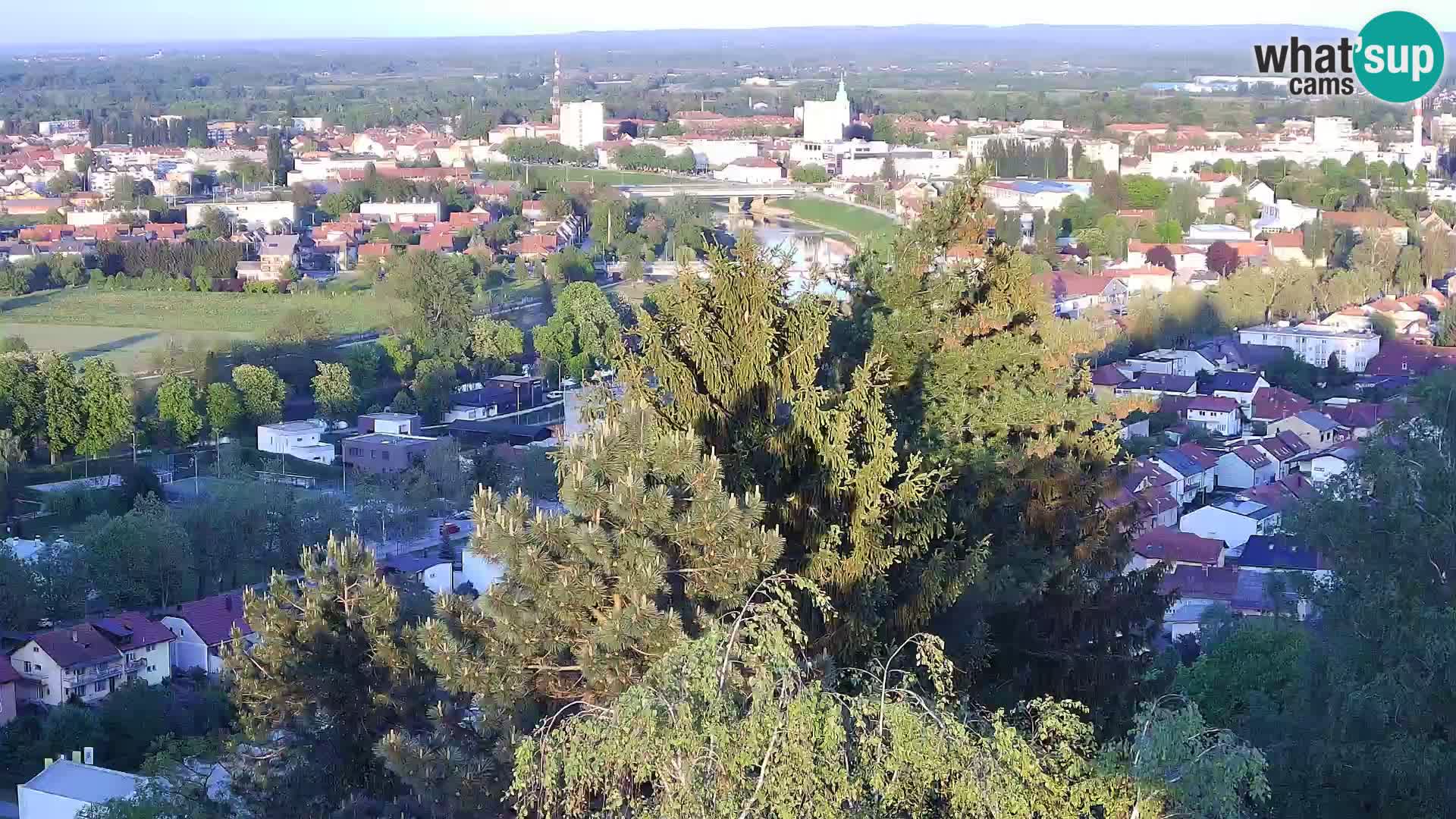 Web kamera Karlovac – Dvorac Dubovac uživo