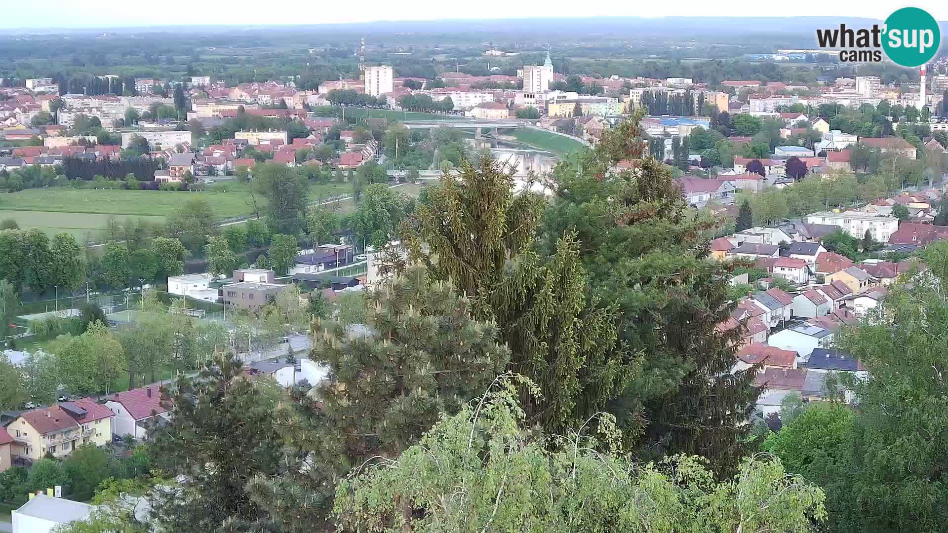 Web kamera Karlovac – Dvorac Dubovac uživo