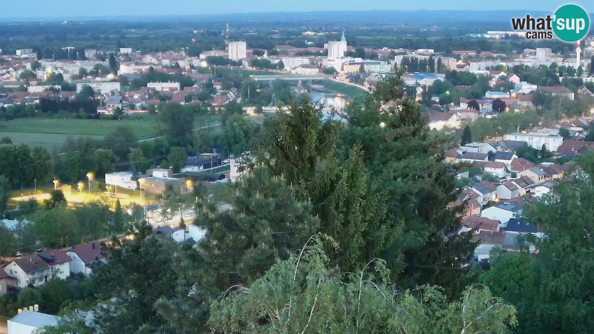 Web kamera Karlovac – Dvorac Dubovac uživo