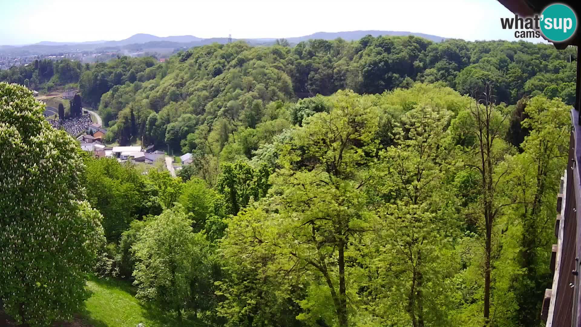 Webcam Karlovac Dubovac Castle – Live View of Karlovac’s Historic Landmark