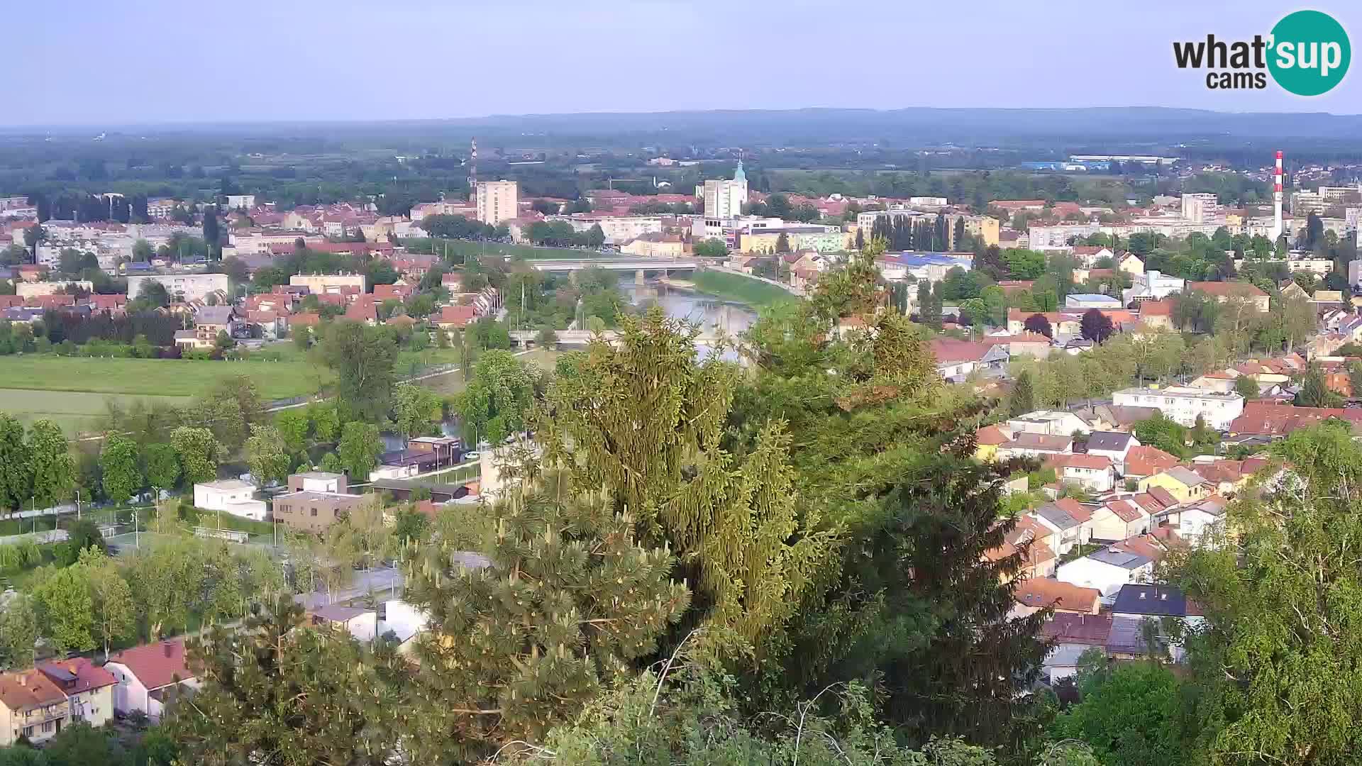 Webcam Karlovac Dubovac Castle – Live View of Karlovac’s Historic Landmark
