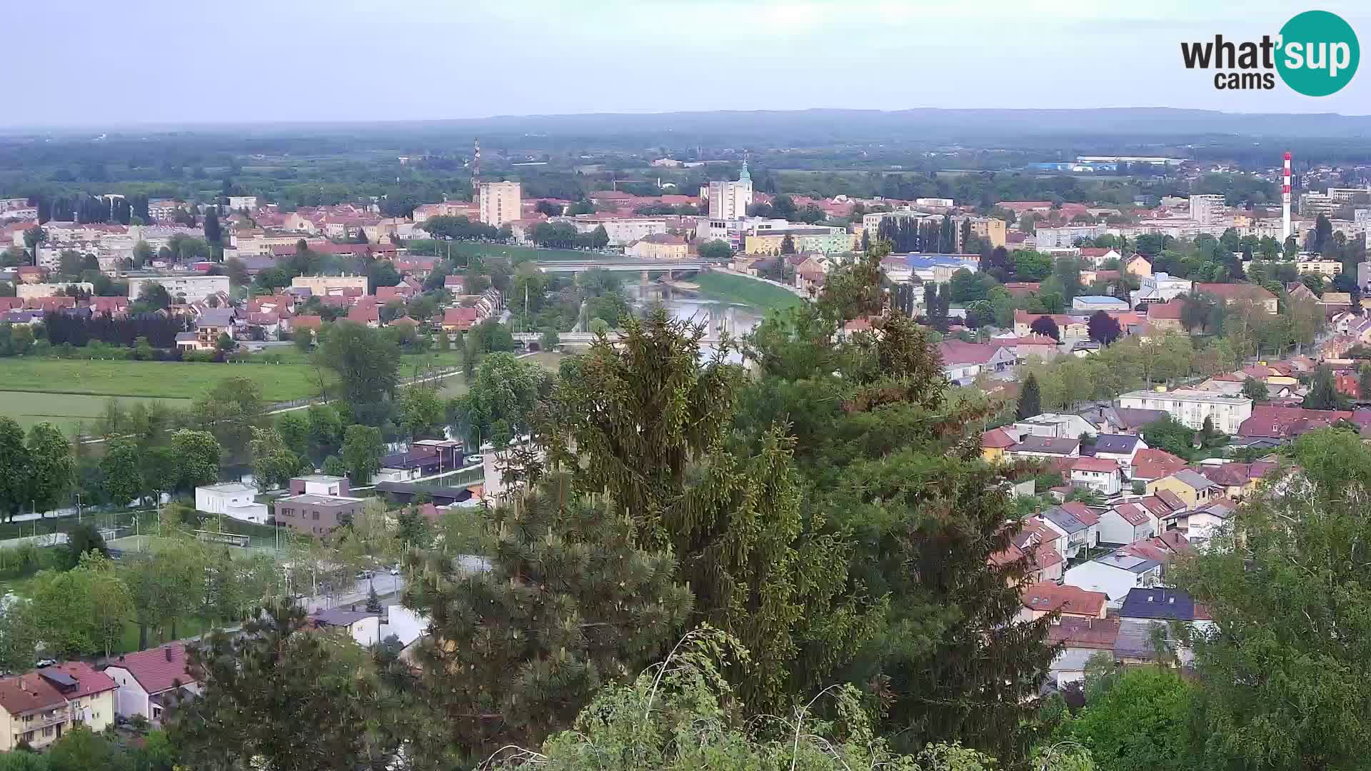 Webcam Karlovac Château Dubovac – Vue en direct de ce monument historique