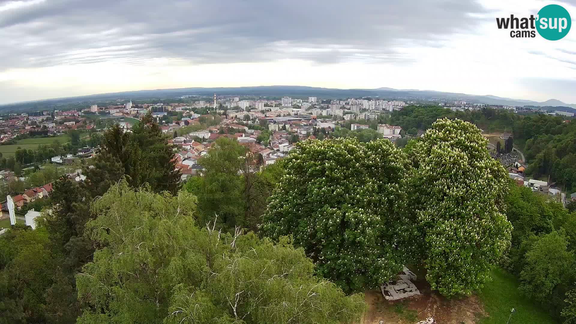 Webcam Castillo Dubovac Karlovac – Vista en directo del histórico castillo