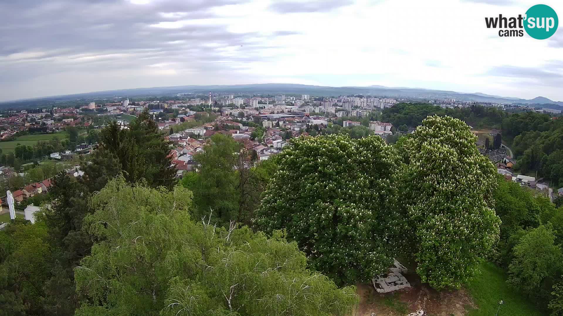 Web kamera Karlovac – Dvorac Dubovac uživo